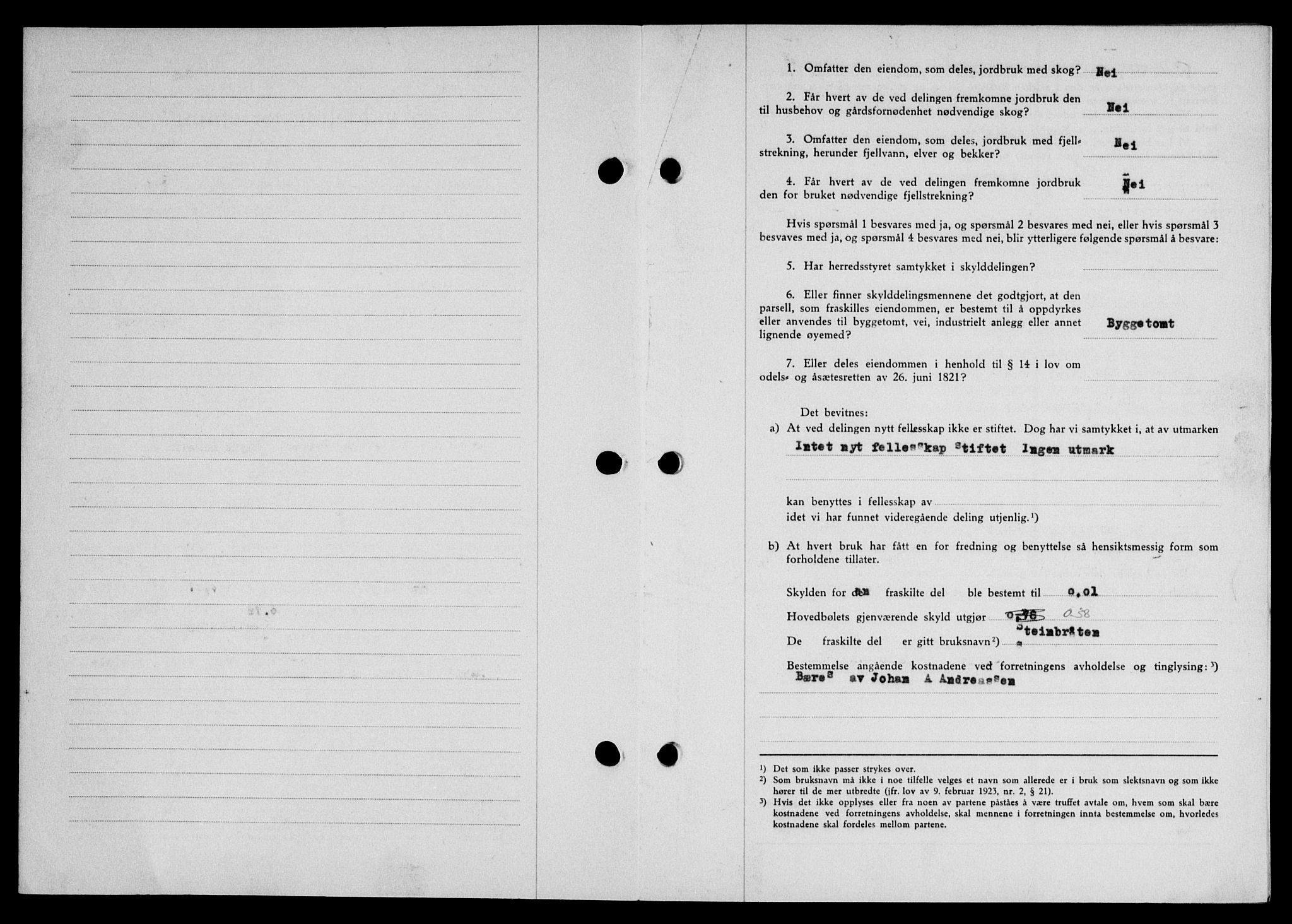 Lofoten sorenskriveri, SAT/A-0017/1/2/2C/L0012a: Pantebok nr. 12a, 1943-1944, Dagboknr: 600/1944