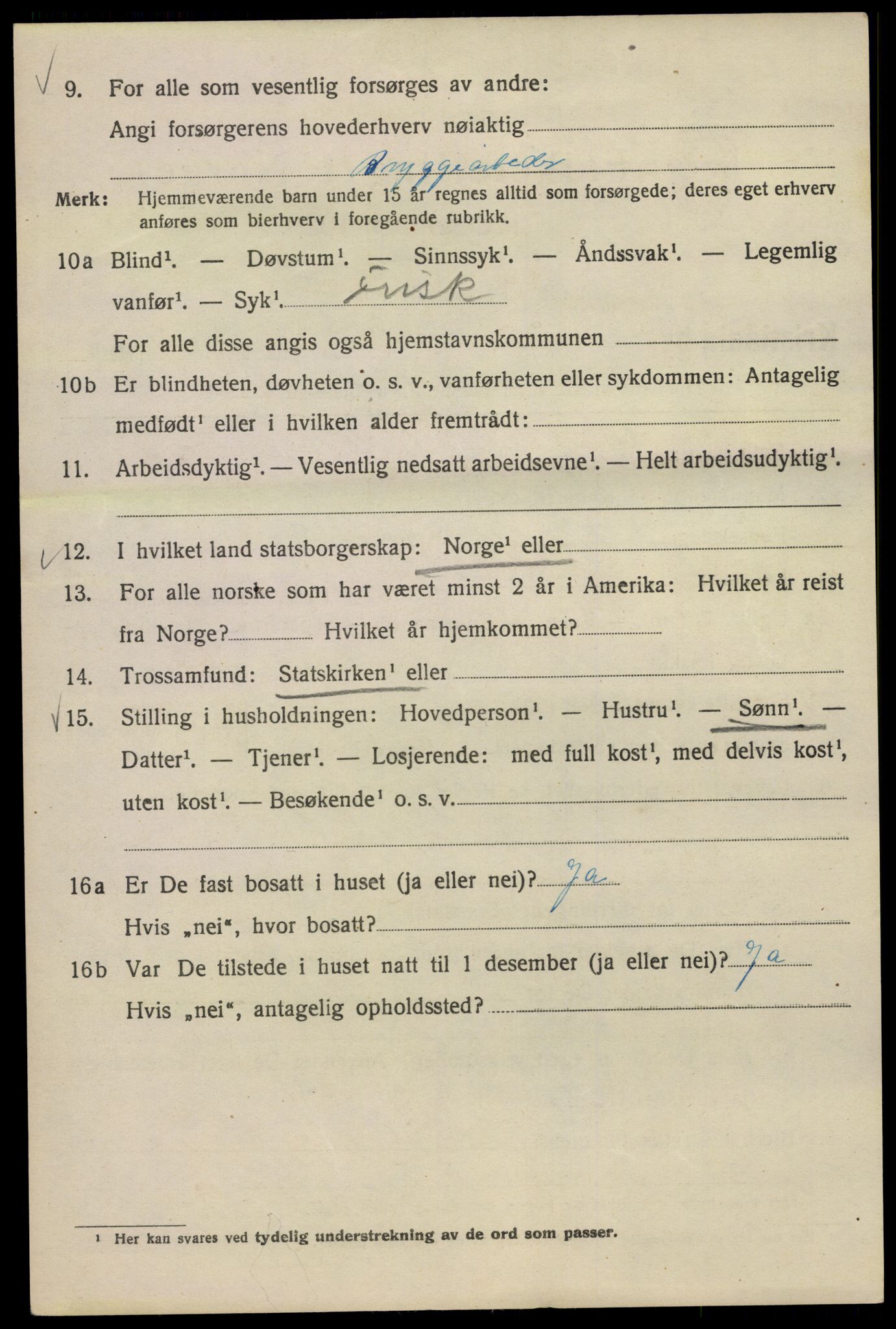 SAO, Folketelling 1920 for 0301 Kristiania kjøpstad, 1920, s. 361002