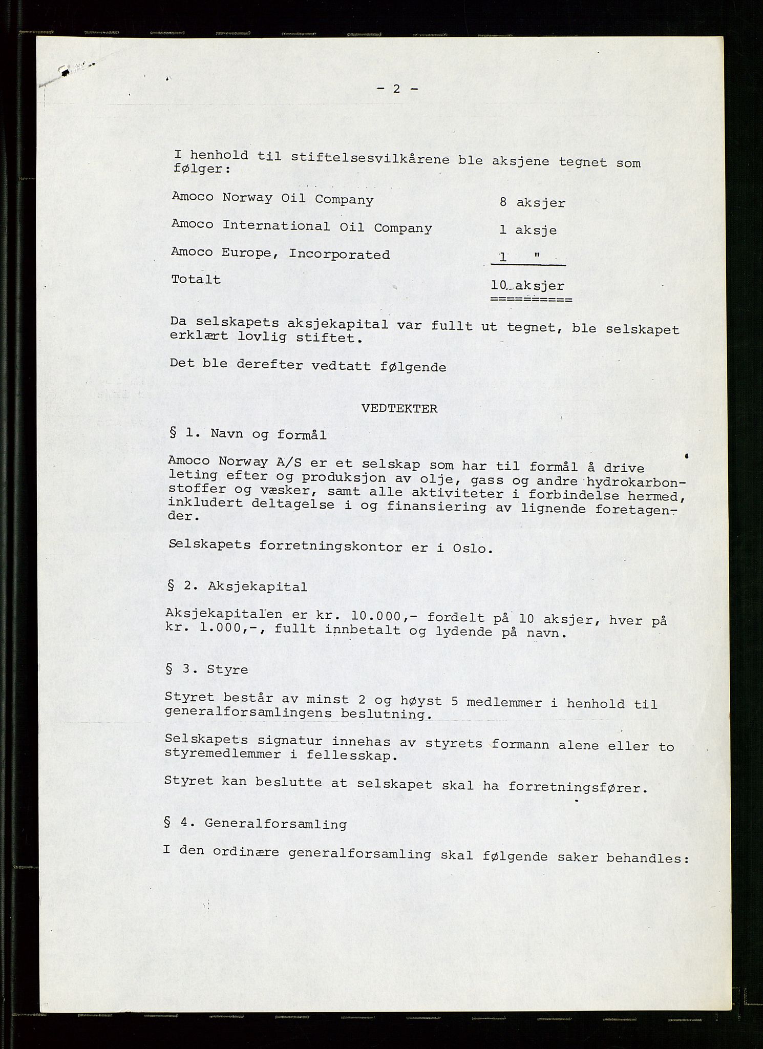 Pa 1740 - Amoco Norway Oil Company, AV/SAST-A-102405/22/A/Aa/L0002: Styreprotokoller og sakspapirer, 1966-1999, s. 337