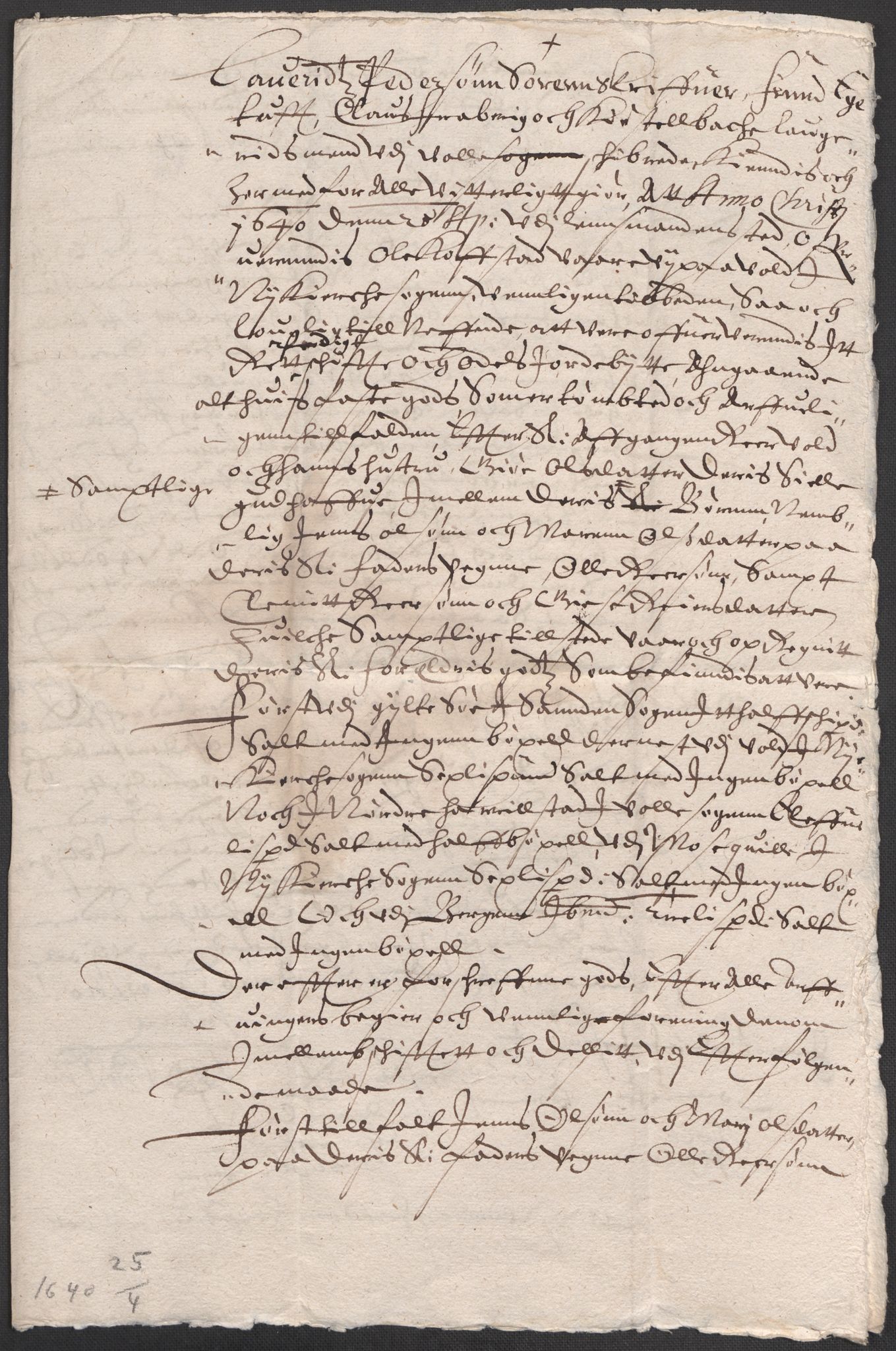 Riksarkivets diplomsamling, RA/EA-5965/F12/L0009: Pk. 8 (III), 1435-1728, s. 64