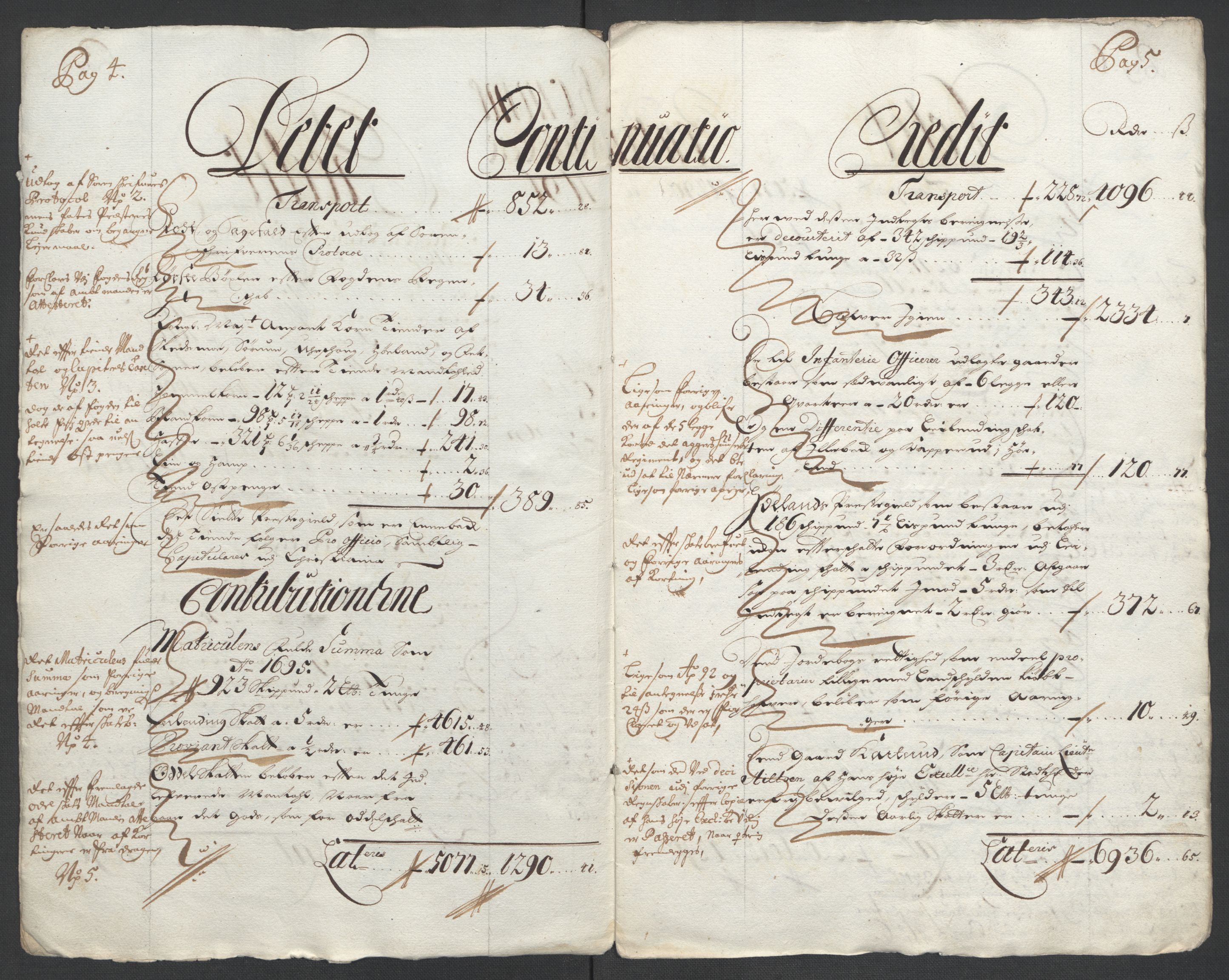 Rentekammeret inntil 1814, Reviderte regnskaper, Fogderegnskap, AV/RA-EA-4092/R11/L0580: Fogderegnskap Nedre Romerike, 1696-1697, s. 10