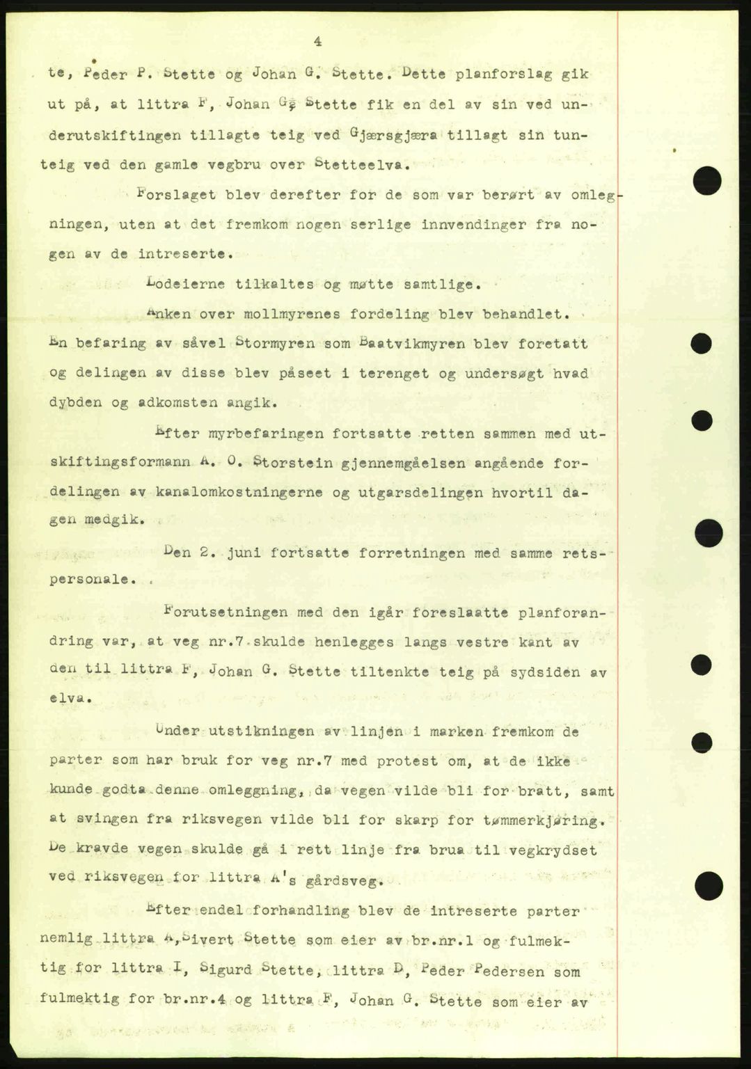 Nordre Sunnmøre sorenskriveri, AV/SAT-A-0006/1/2/2C/2Ca: Pantebok nr. A20a, 1945-1945, Dagboknr: 1108/1945