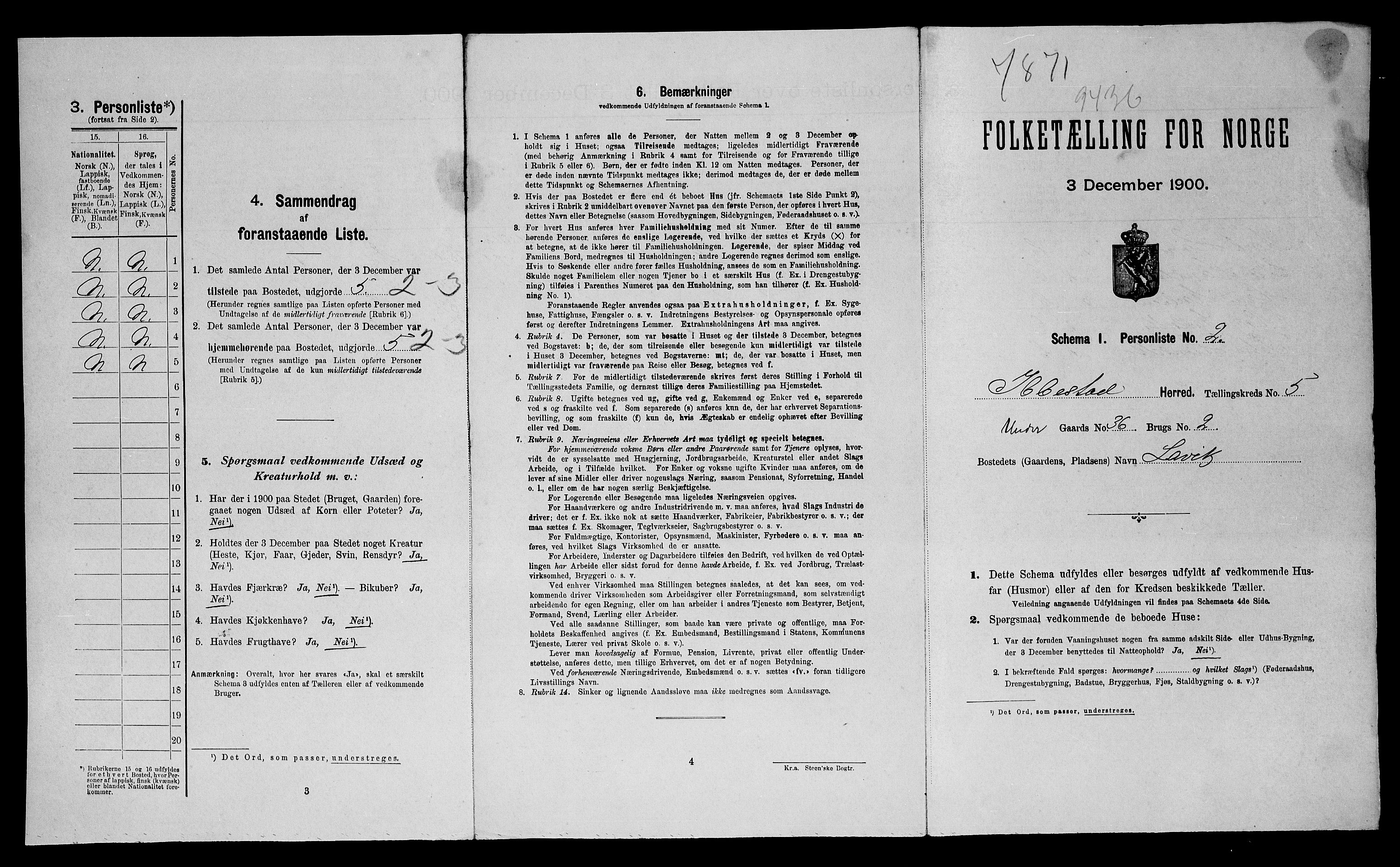 SATØ, Folketelling 1900 for 1917 Ibestad herred, 1900, s. 73