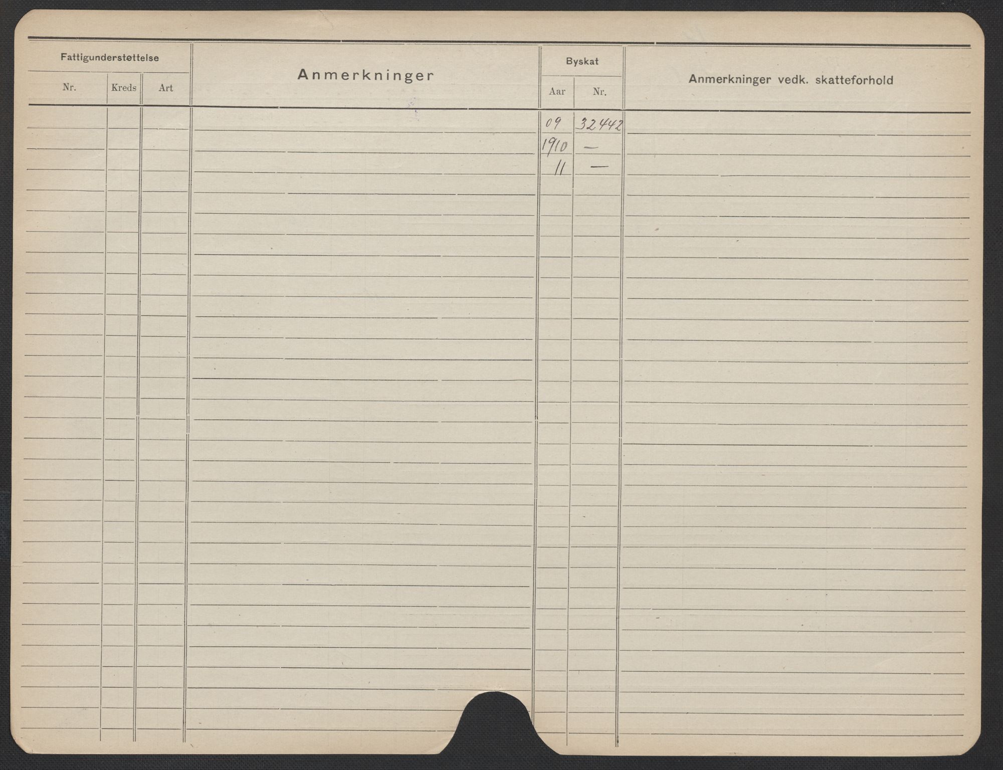 Oslo folkeregister, Registerkort, SAO/A-11715/F/Fa/Fac/L0018: Kvinner, 1906-1914, s. 926b