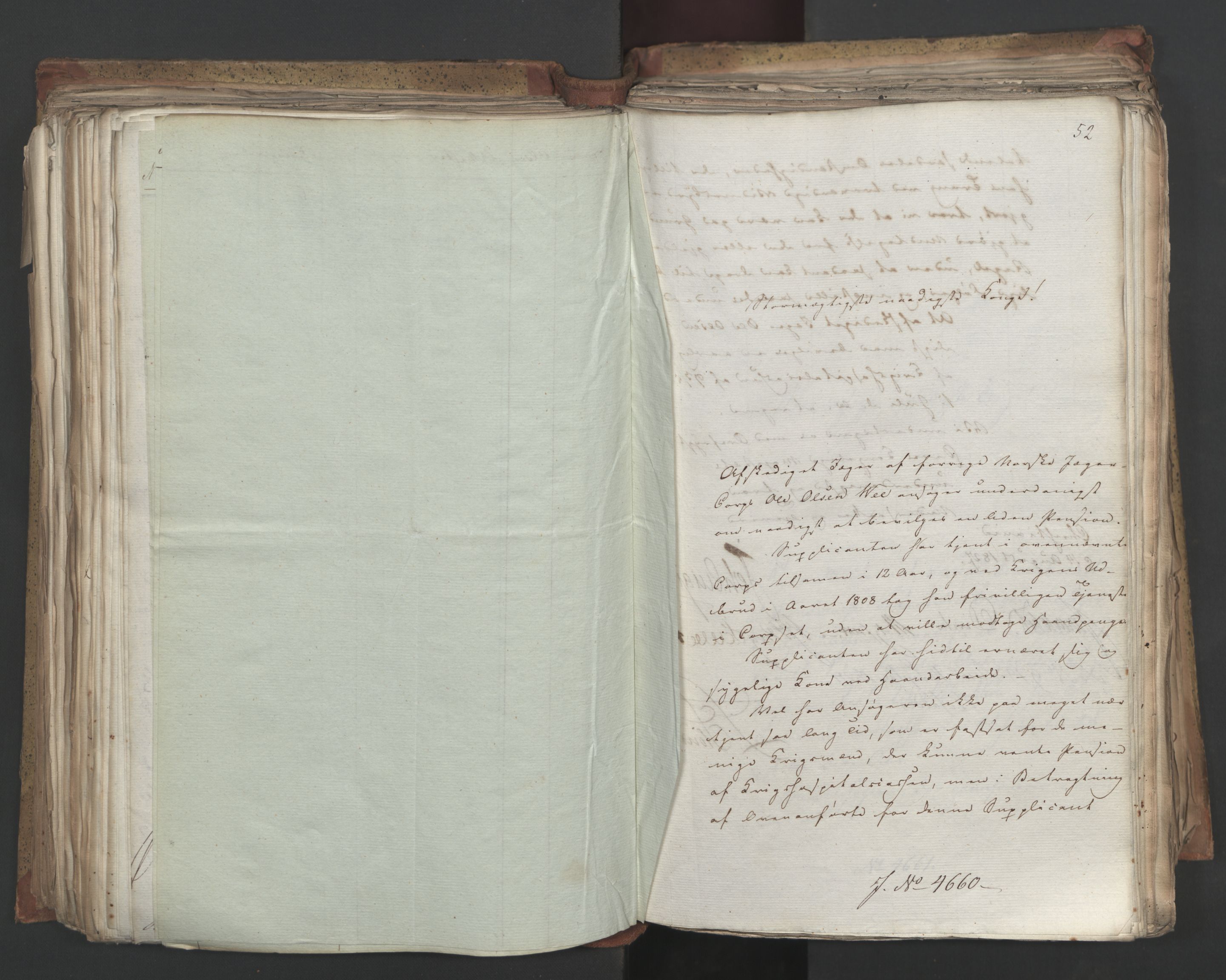Statsrådsavdelingen i Stockholm, AV/RA-S-1003/D/Da/L0052: Regjeringsinnstillinger nr. 4566-4799, 1827, s. 253
