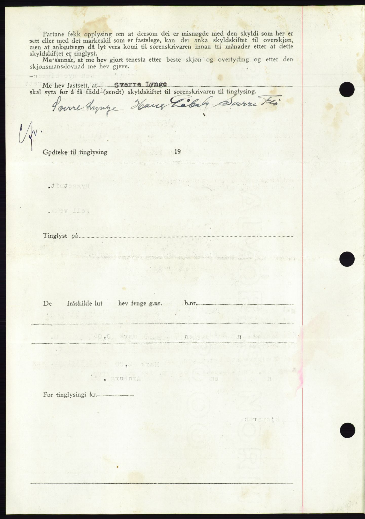 Søre Sunnmøre sorenskriveri, AV/SAT-A-4122/1/2/2C/L0083: Pantebok nr. 9A, 1948-1949, Dagboknr: 1430/1948