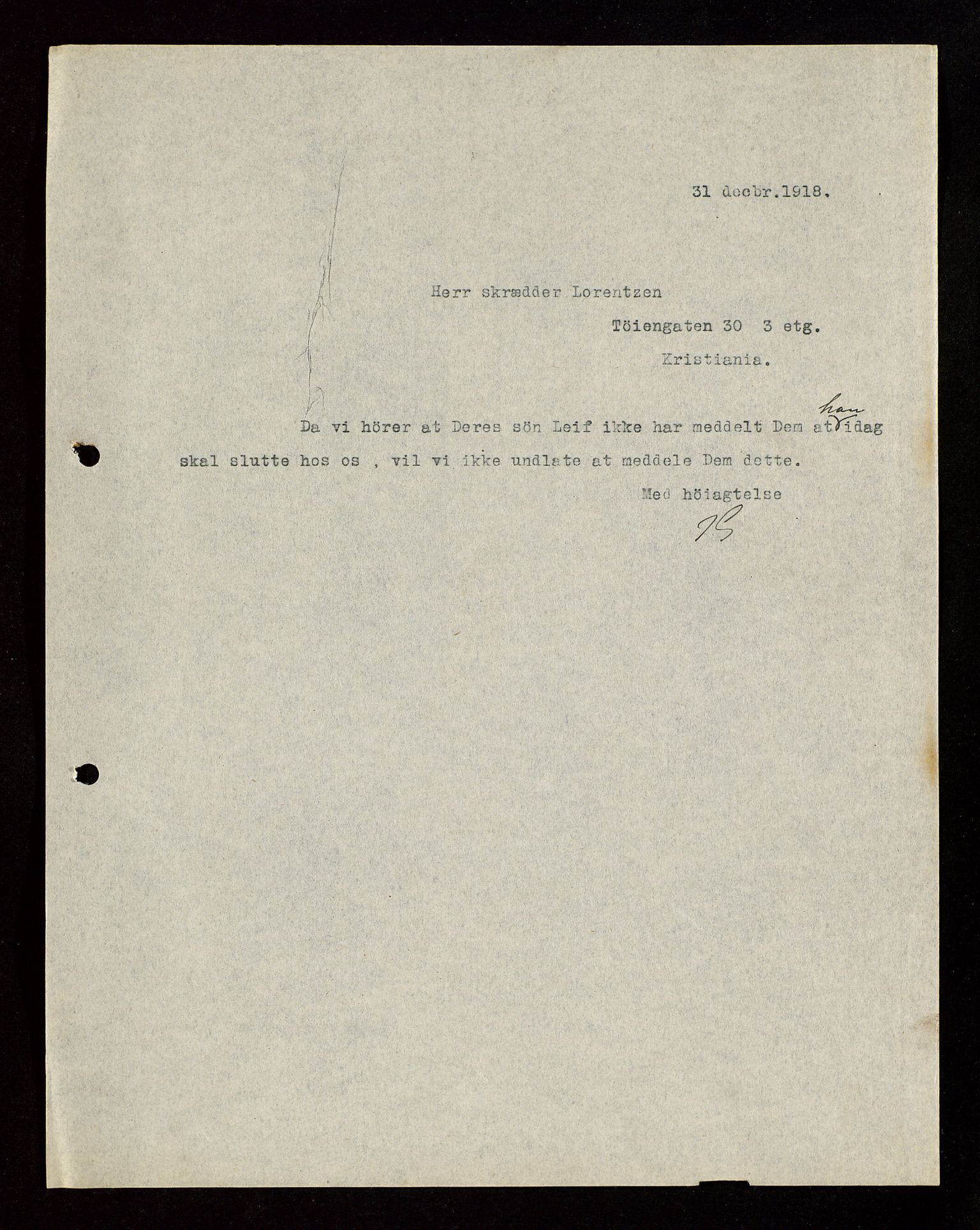 Pa 1521 - A/S Norske Shell, AV/SAST-A-101915/E/Ea/Eaa/L0003: Sjefskorrespondanse, 1918, s. 114