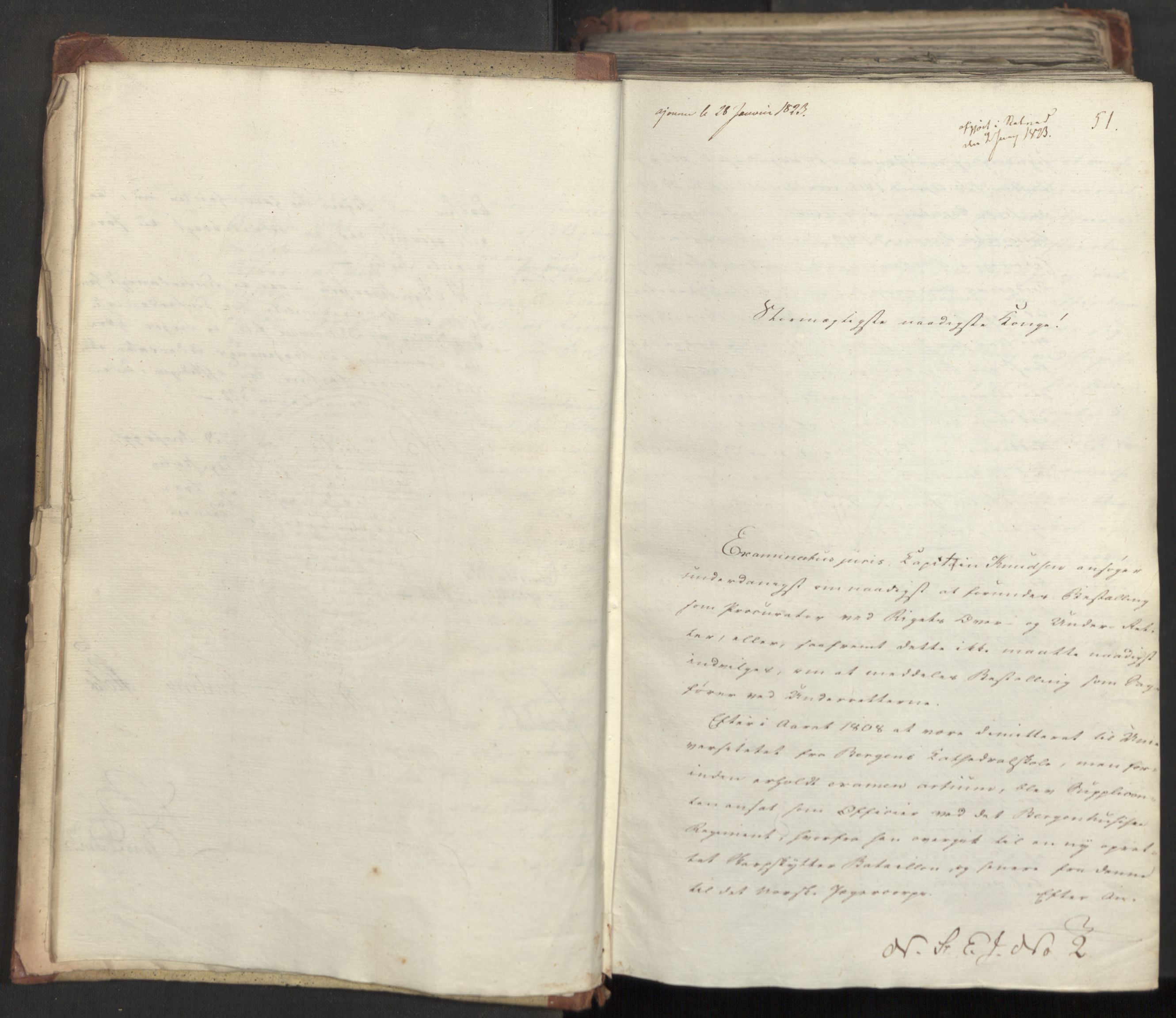 Statsrådsavdelingen i Stockholm, RA/S-1003/D/Da/L0033: Regjeringsinnstillinger nr. 1-274, 1823, s. 9