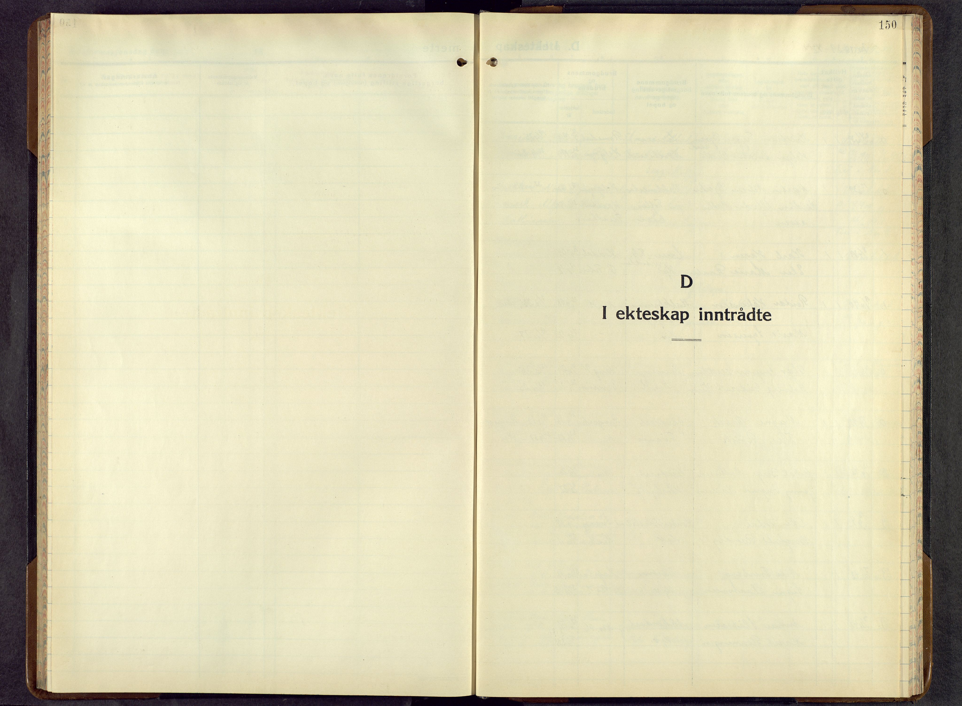 Nes prestekontor, Hedmark, SAH/PREST-020/L/La/L0013: Klokkerbok nr. 13, 1939-1967, s. 150