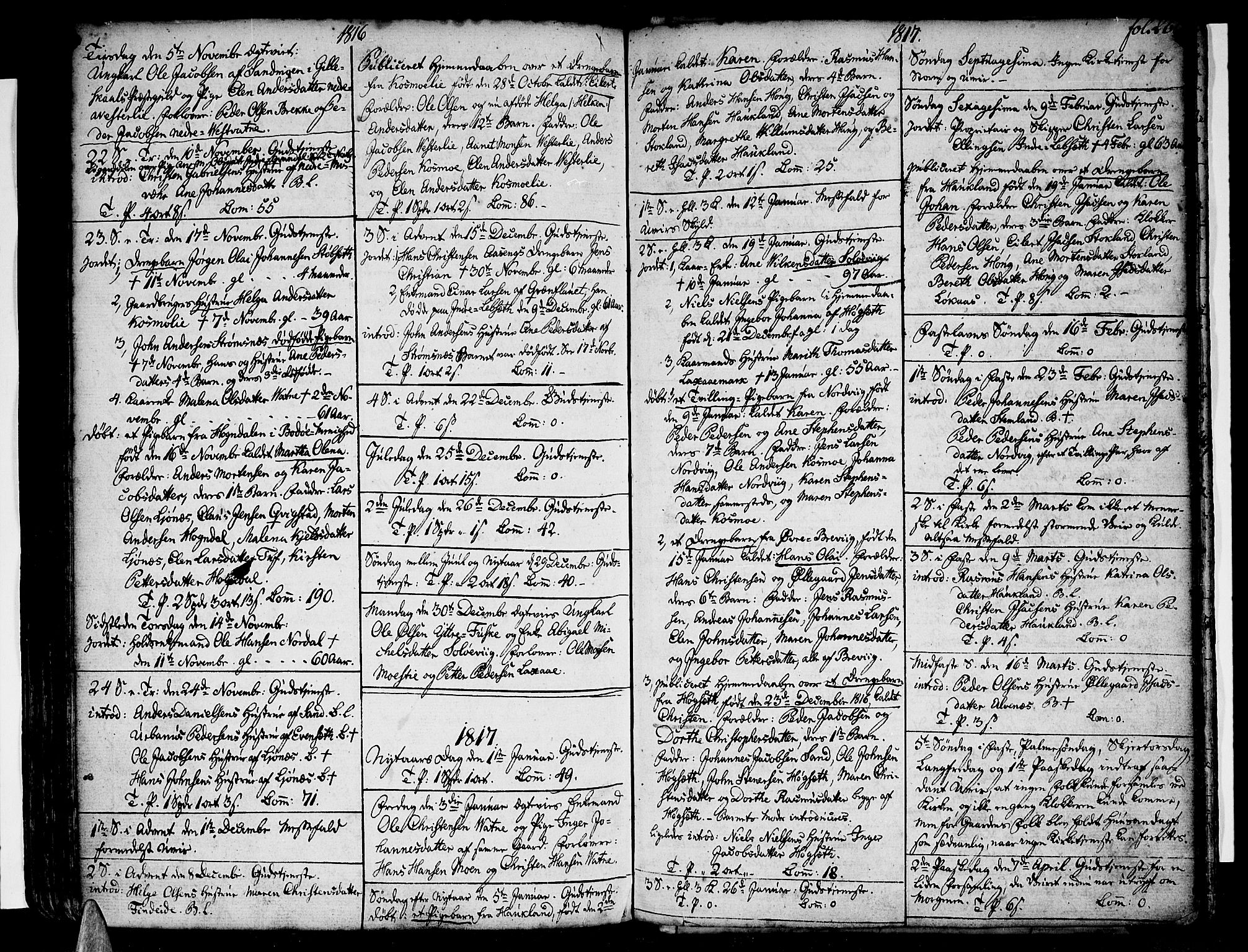 Ministerialprotokoller, klokkerbøker og fødselsregistre - Nordland, AV/SAT-A-1459/852/L0735: Ministerialbok nr. 852A05, 1762-1820, s. 260