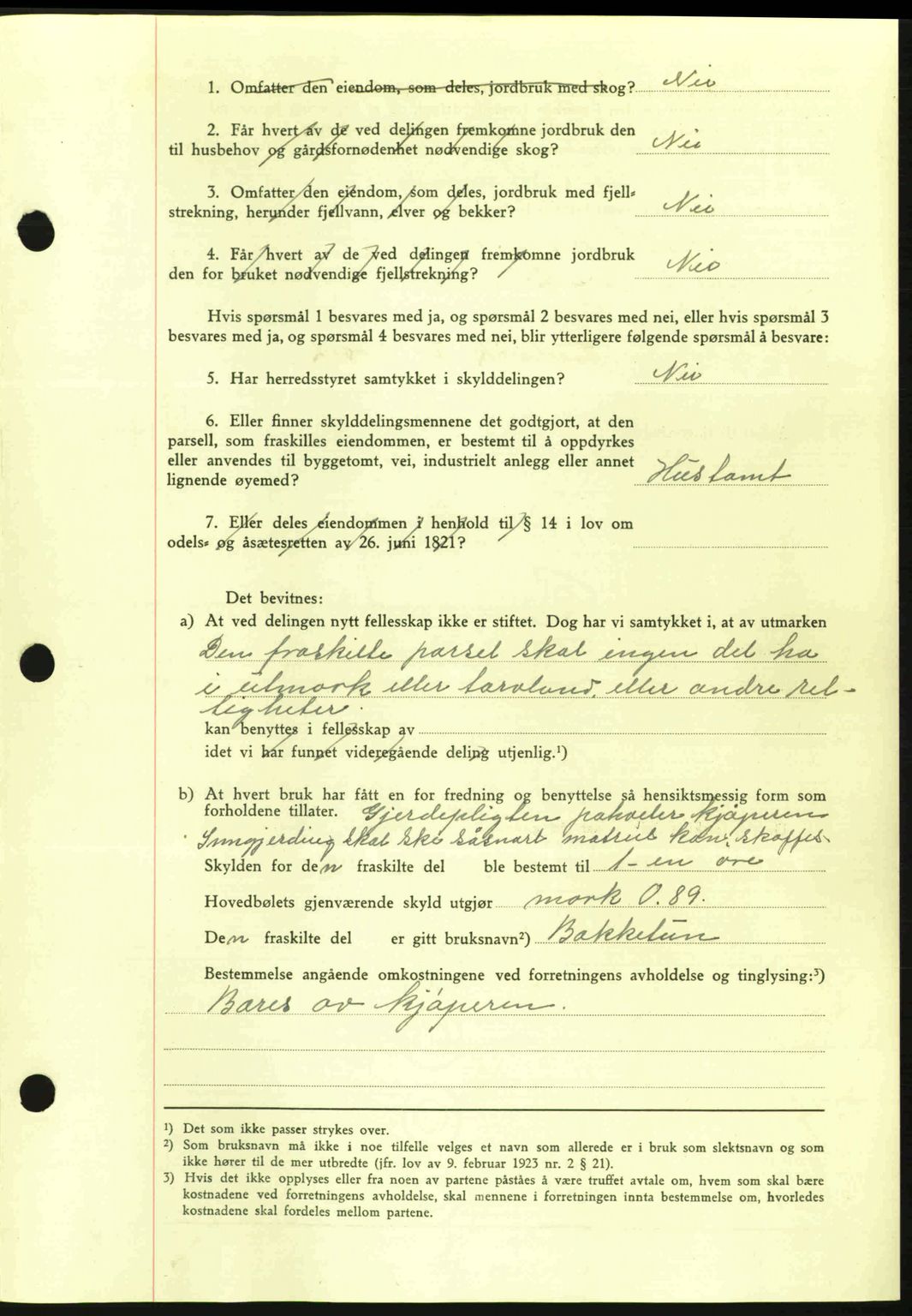 Nordmøre sorenskriveri, AV/SAT-A-4132/1/2/2Ca: Pantebok nr. A92, 1942-1942, Dagboknr: 1530/1942