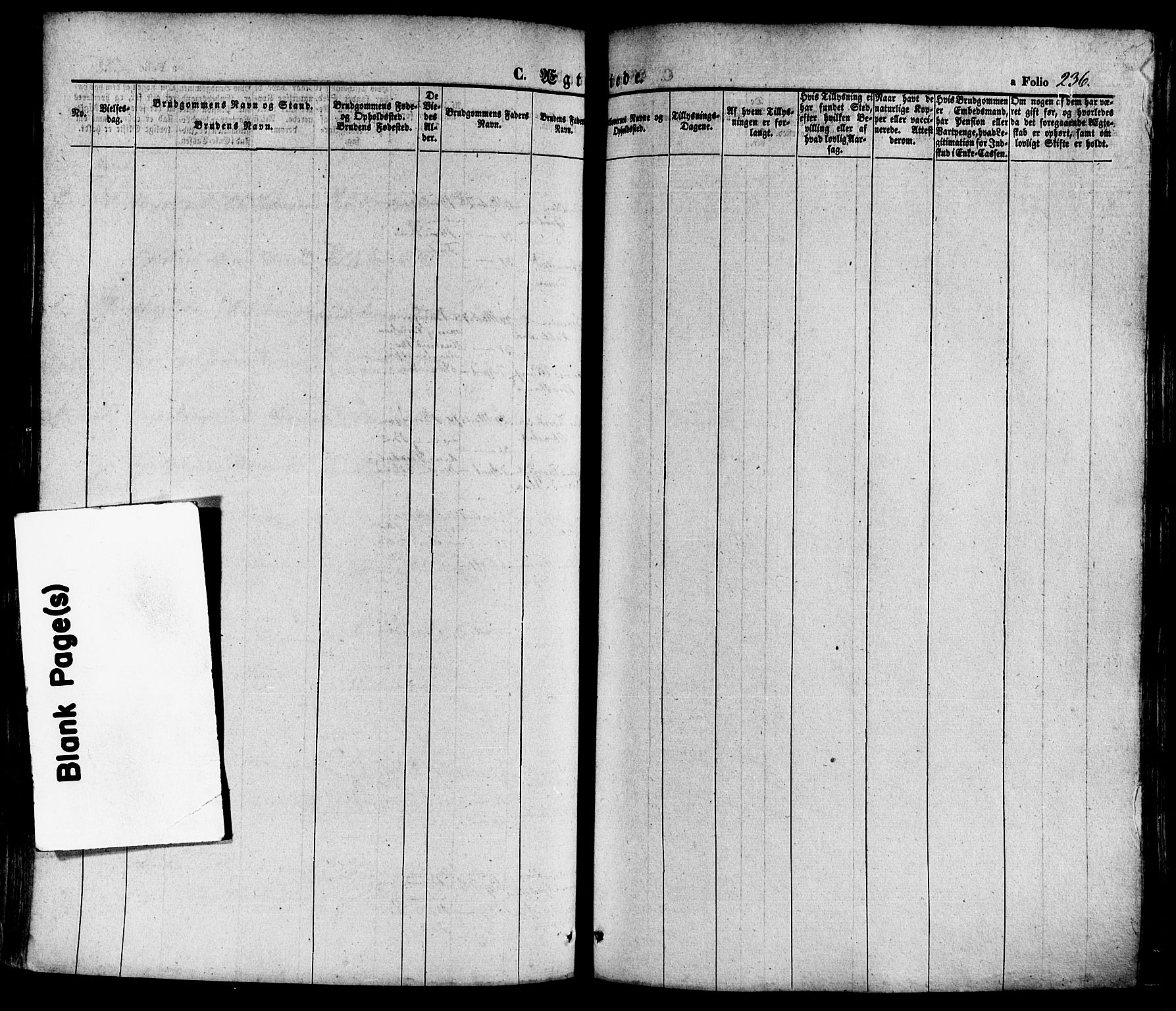 Hå sokneprestkontor, AV/SAST-A-101801/001/30BA/L0008: Ministerialbok nr. A 7, 1853-1878, s. 236