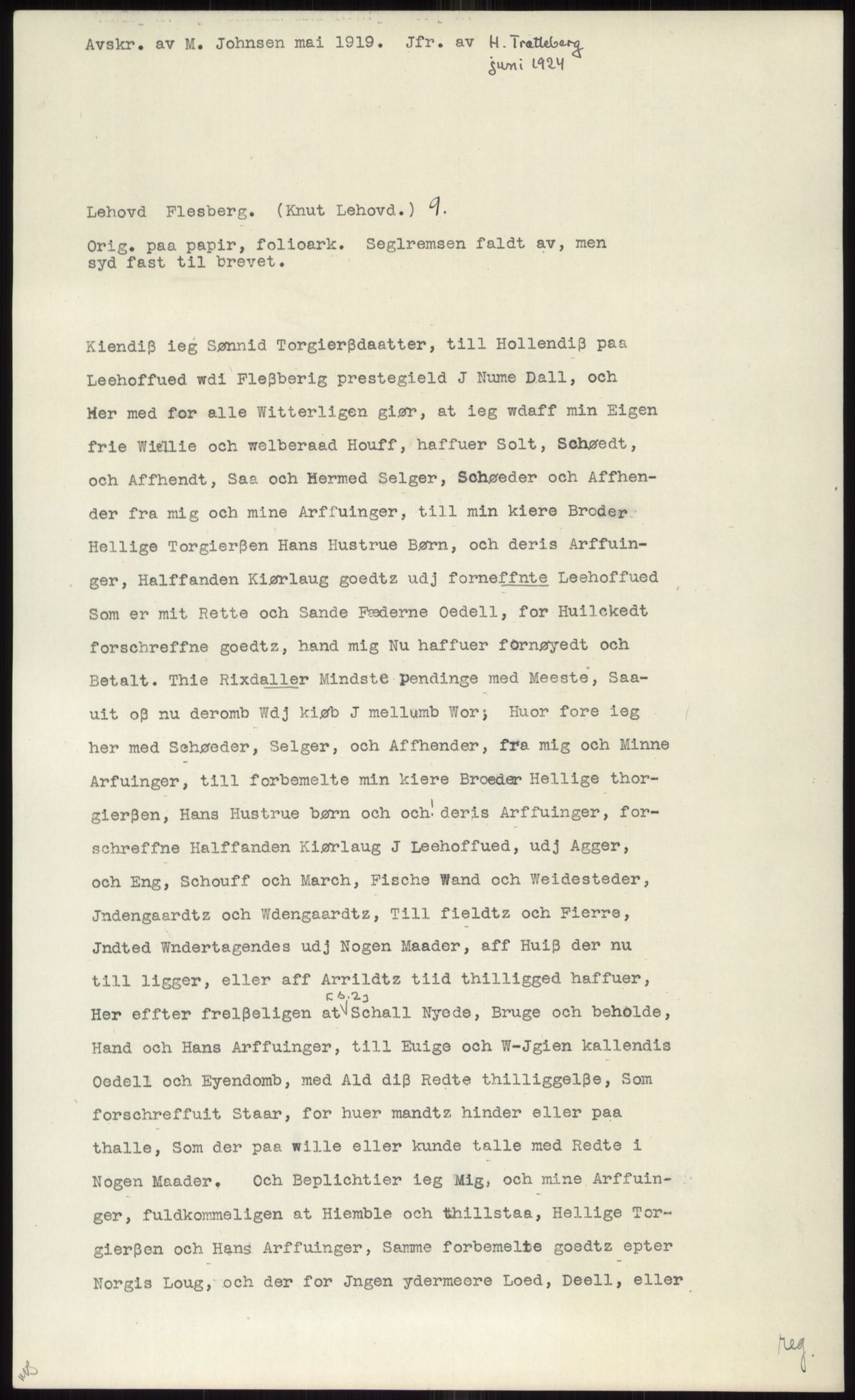 Samlinger til kildeutgivelse, Diplomavskriftsamlingen, RA/EA-4053/H/Ha, s. 1174