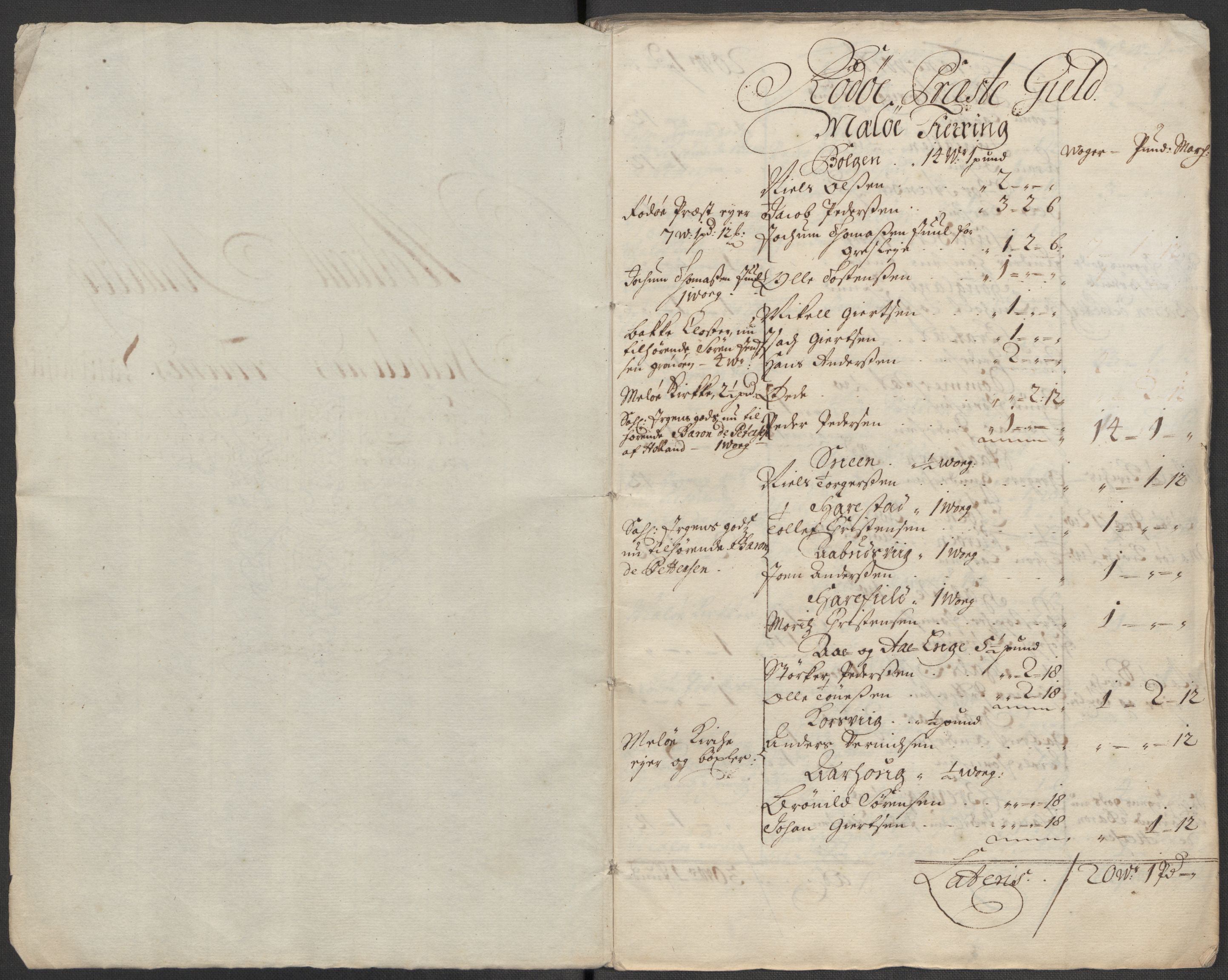 Rentekammeret inntil 1814, Reviderte regnskaper, Fogderegnskap, RA/EA-4092/R65/L4513: Fogderegnskap Helgeland, 1714-1715, s. 486