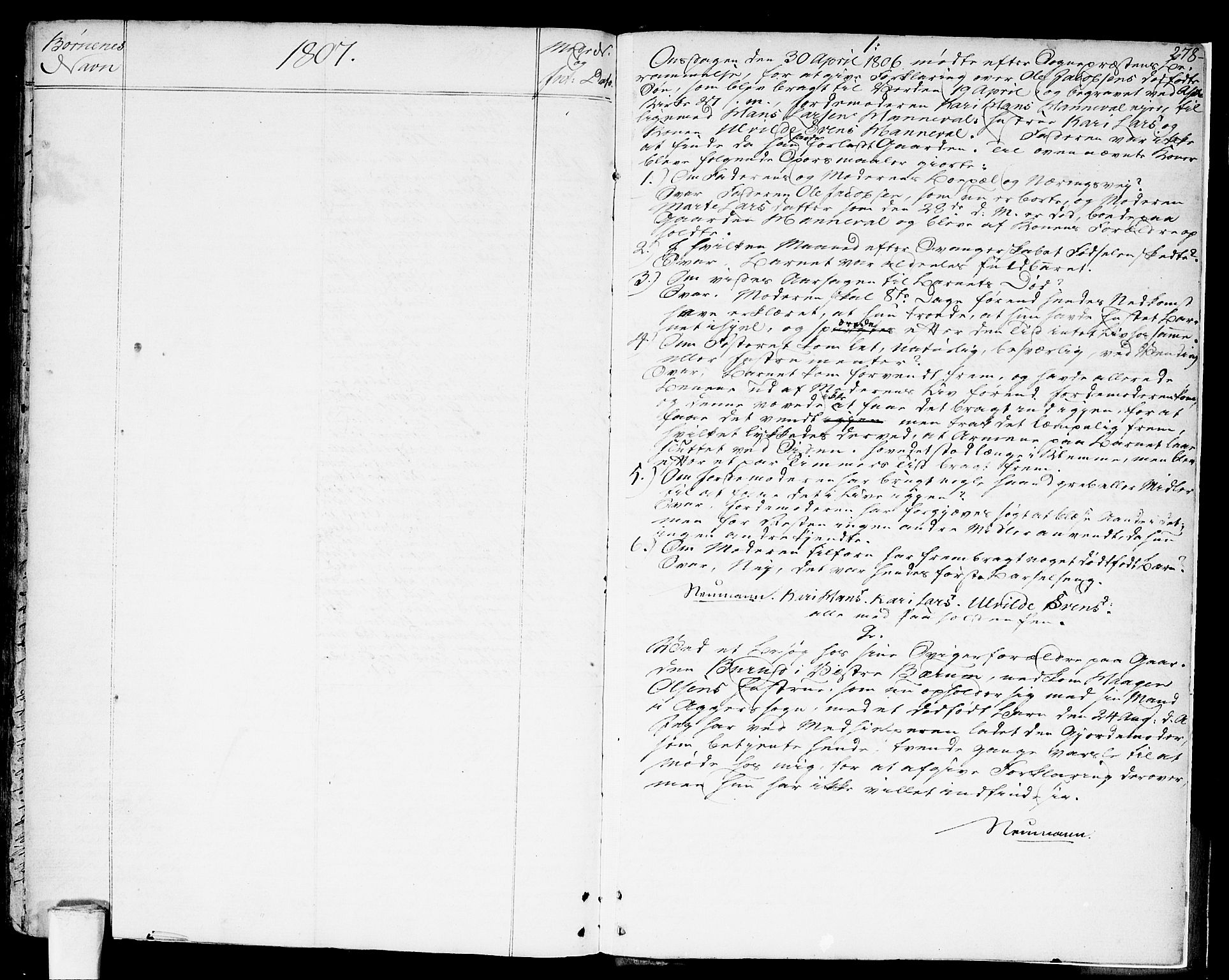 Asker prestekontor Kirkebøker, SAO/A-10256a/F/Fa/L0003: Ministerialbok nr. I 3, 1767-1807, s. 278