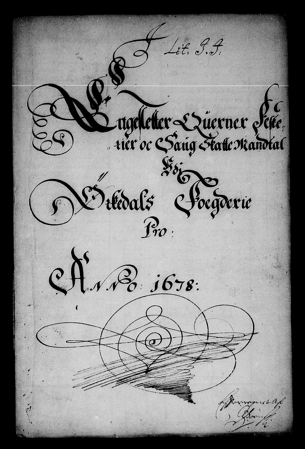 Rentekammeret inntil 1814, Reviderte regnskaper, Stiftamtstueregnskaper, Trondheim stiftamt og Nordland amt, AV/RA-EA-6044/R/Re/L0051: Trondheim stiftamt og Nordland amt, 1678