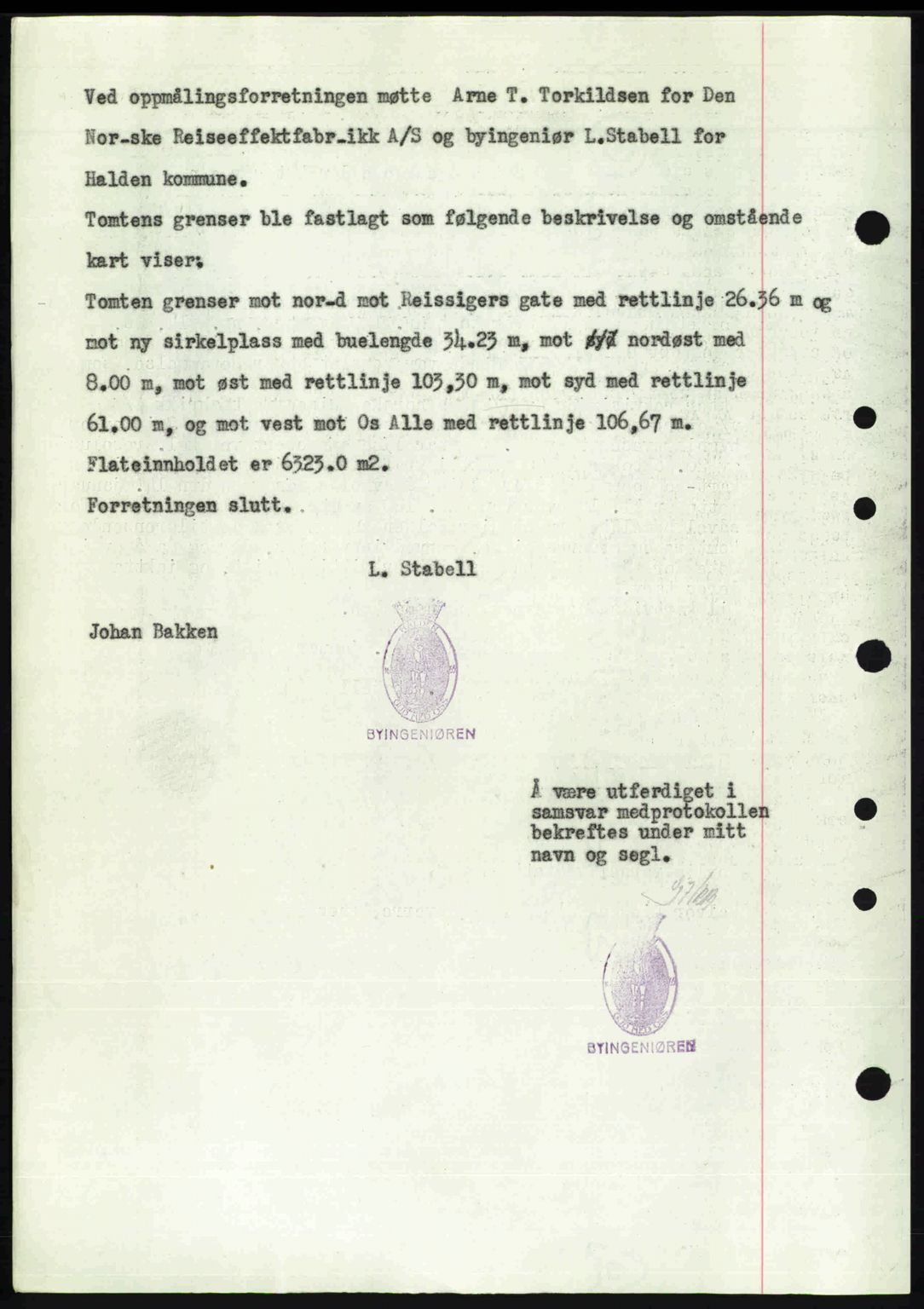 Idd og Marker sorenskriveri, AV/SAO-A-10283/G/Gb/Gbb/L0008: Pantebok nr. A8, 1946-1946, Dagboknr: 52/1946
