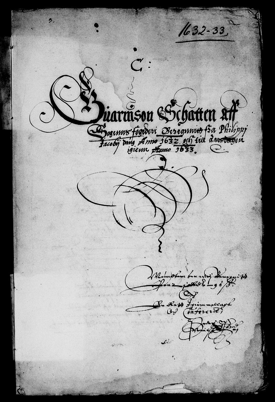 Rentekammeret inntil 1814, Reviderte regnskaper, Lensregnskaper, RA/EA-5023/R/Rb/Rbt/L0063: Bergenhus len, 1629-1633