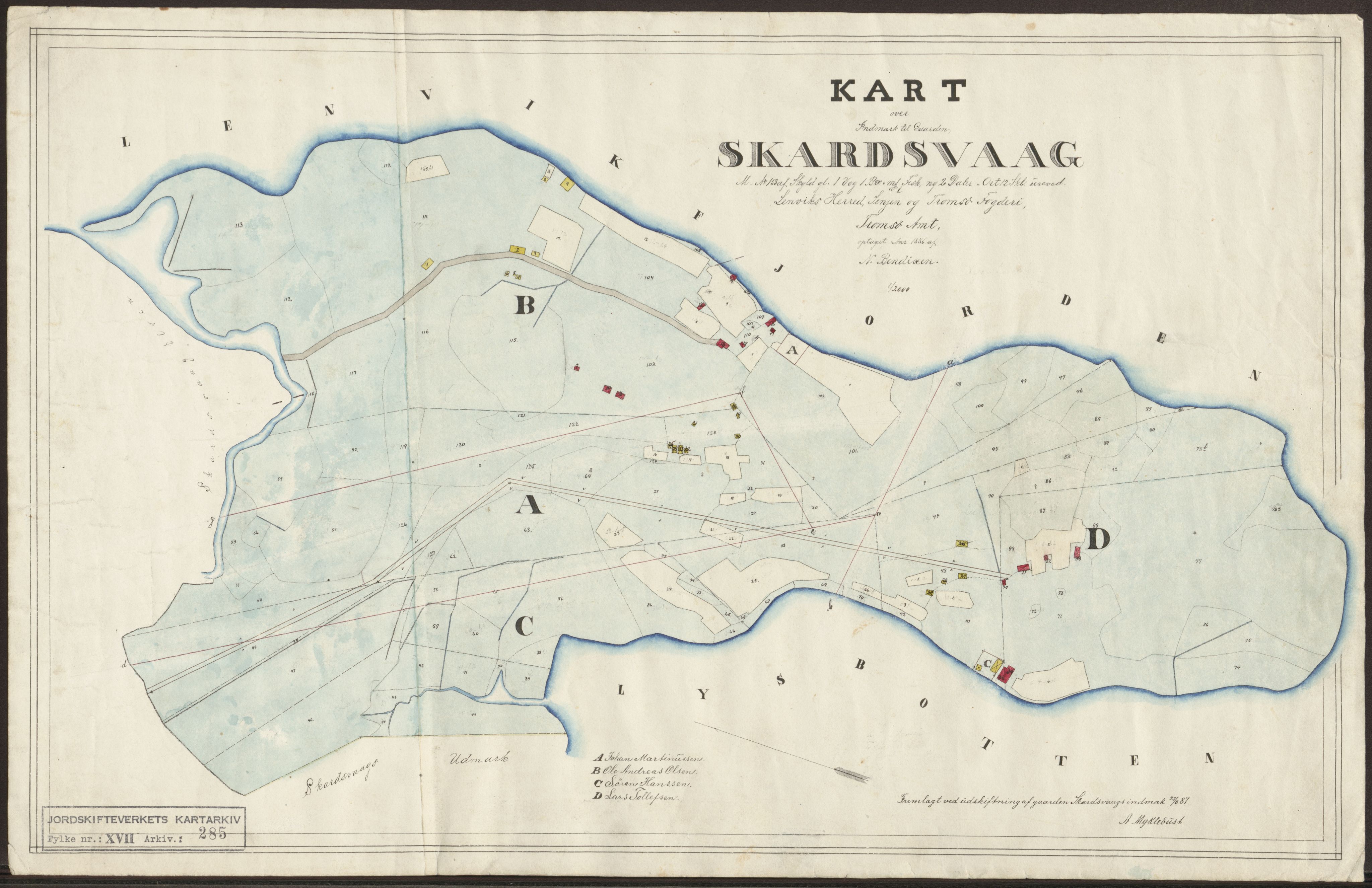 Jordskifteverkets kartarkiv, RA/S-3929/T, 1859-1988, s. 340