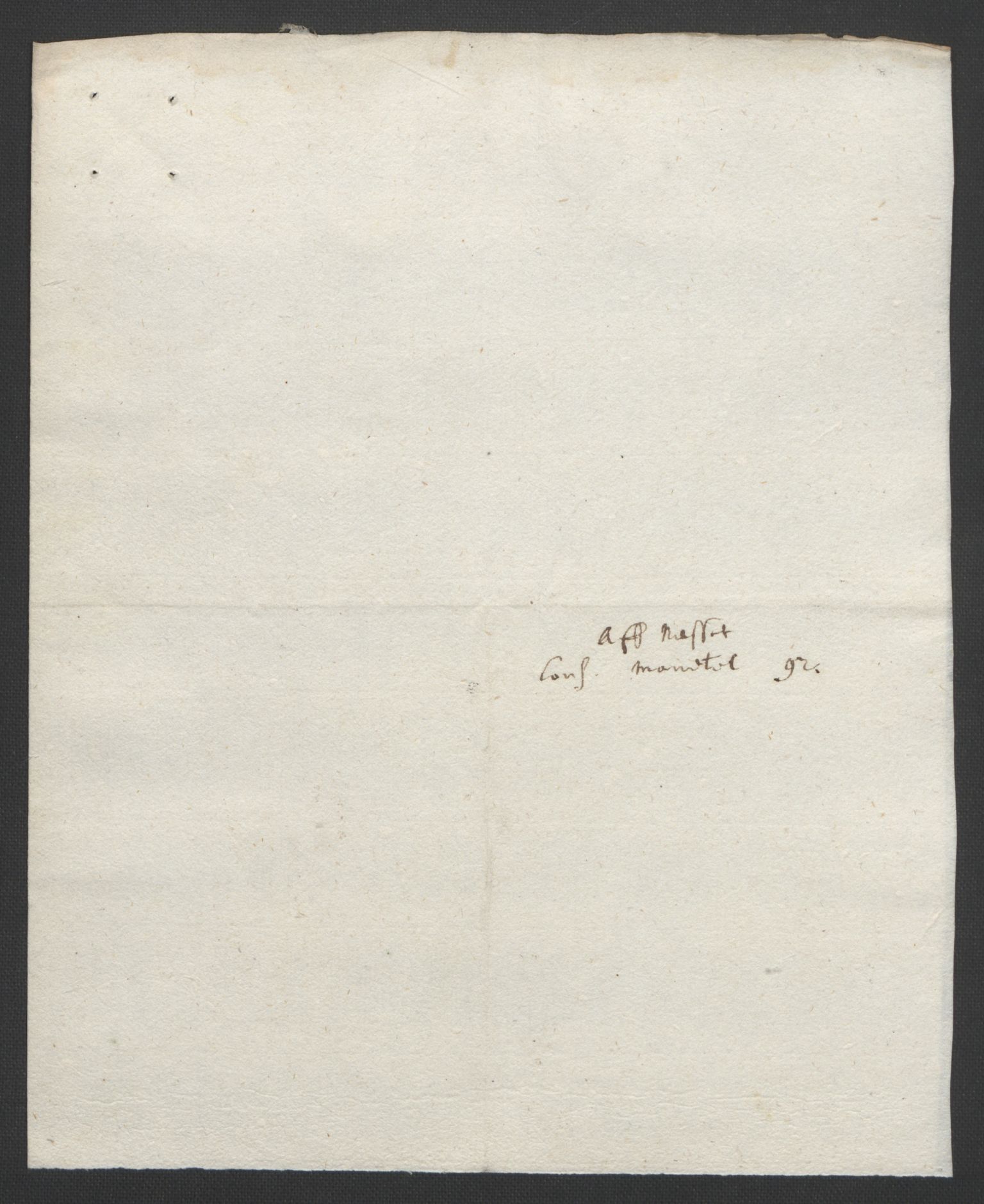 Rentekammeret inntil 1814, Reviderte regnskaper, Fogderegnskap, RA/EA-4092/R33/L1973: Fogderegnskap Larvik grevskap, 1692, s. 125