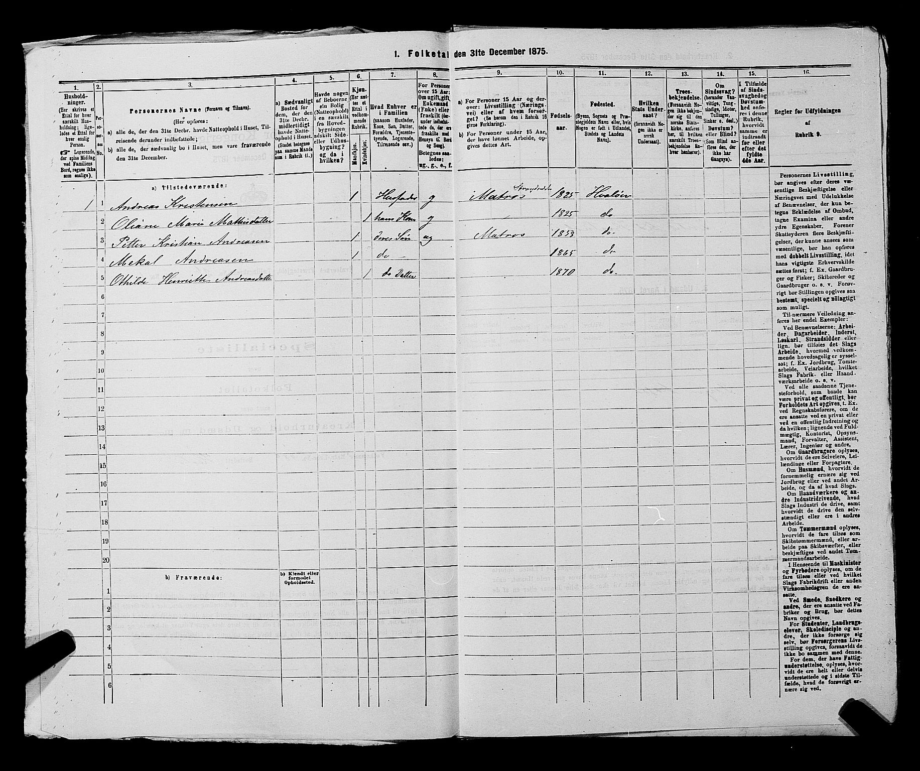 RA, Folketelling 1875 for 0111P Hvaler prestegjeld, 1875, s. 434