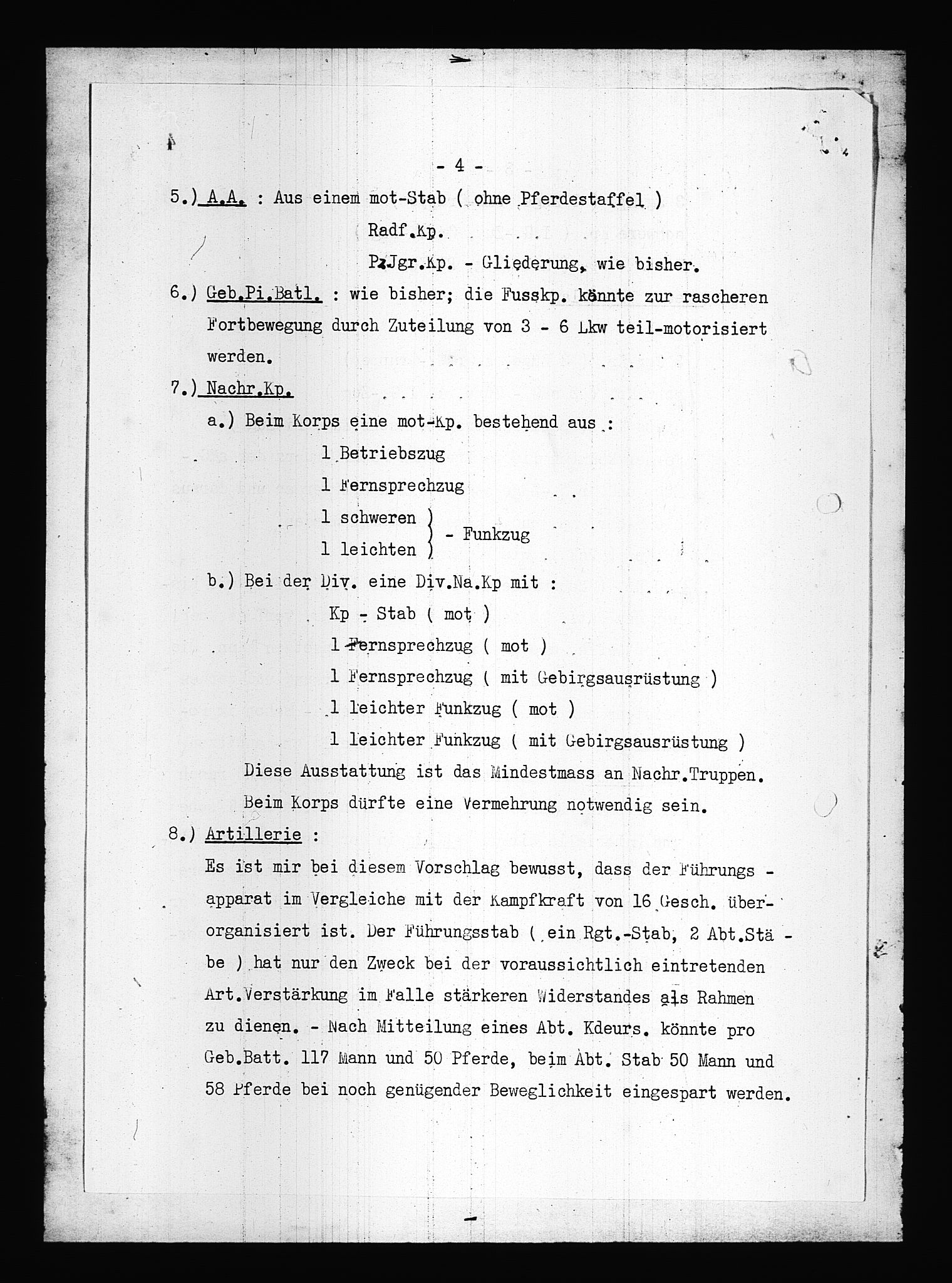 Documents Section, AV/RA-RAFA-2200/V/L0083: Amerikansk mikrofilm "Captured German Documents".
Box No. 722.  FKA jnr. 615/1954., 1940, s. 474