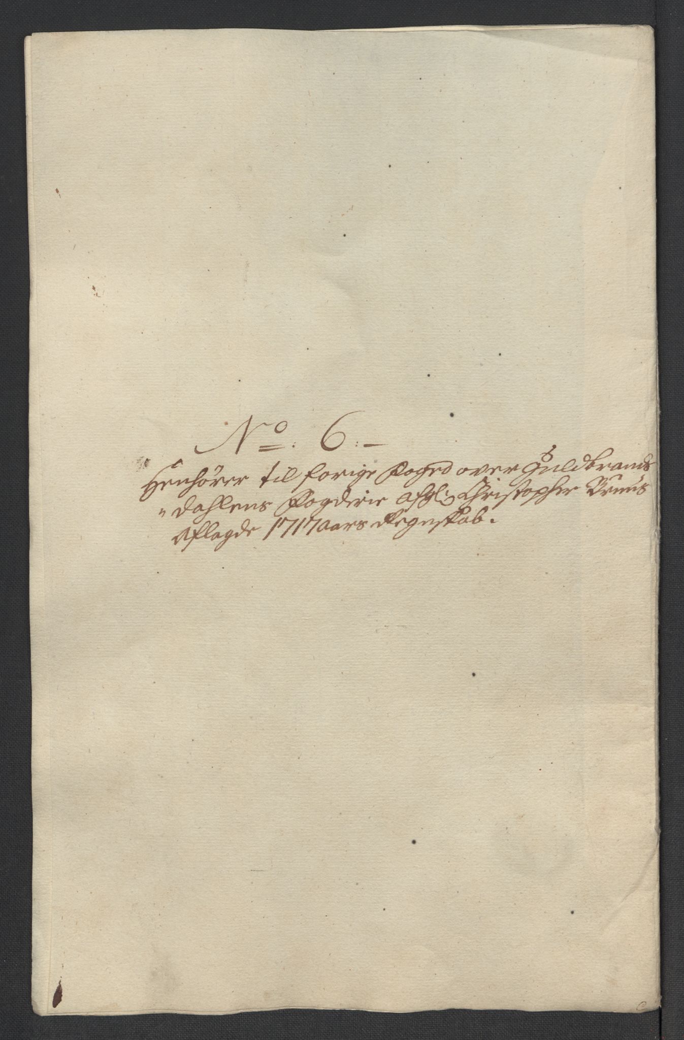 Rentekammeret inntil 1814, Reviderte regnskaper, Fogderegnskap, AV/RA-EA-4092/R17/L1187: Fogderegnskap Gudbrandsdal, 1717, s. 94