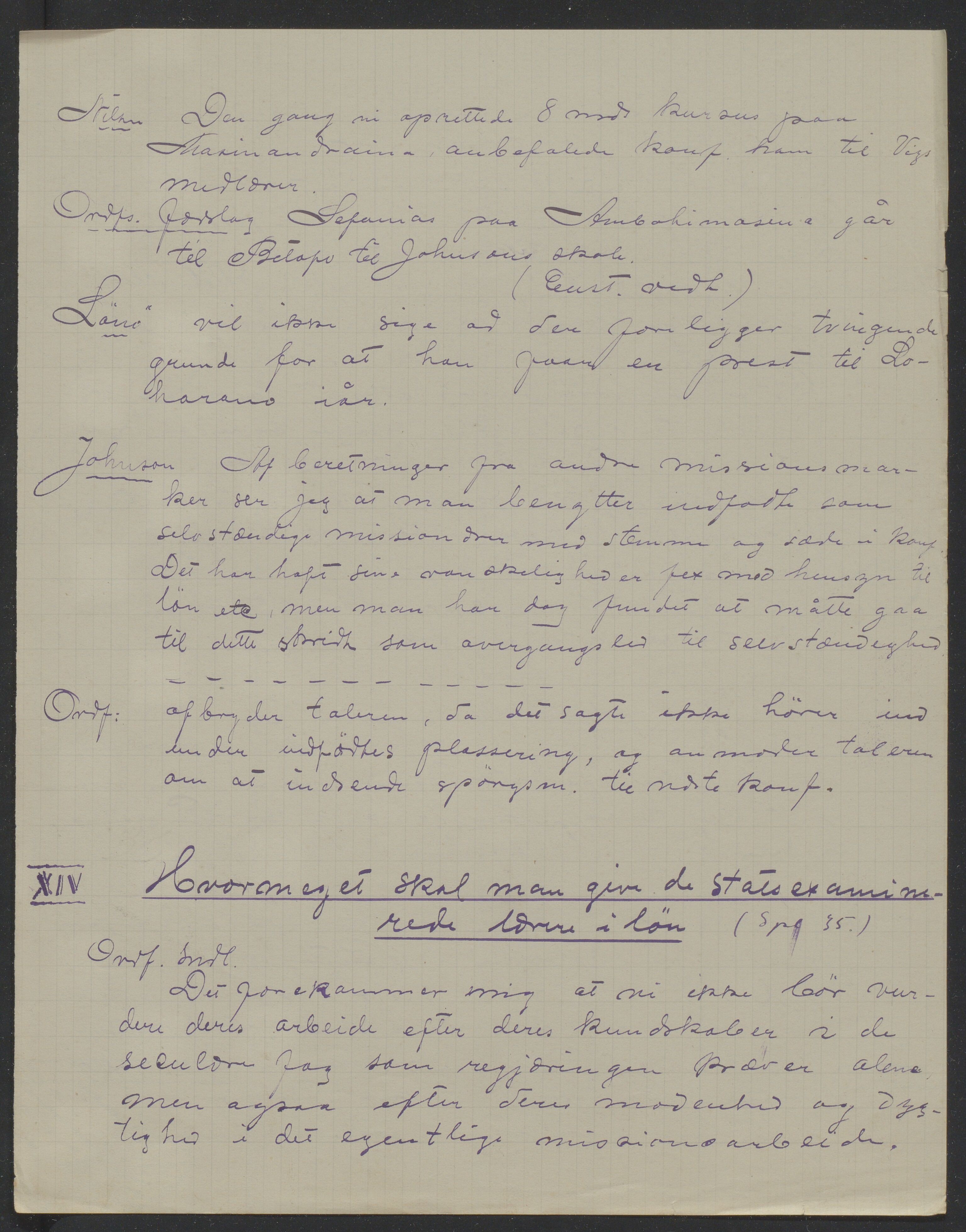 Det Norske Misjonsselskap - hovedadministrasjonen, VID/MA-A-1045/D/Da/Daa/L0043/0010: Konferansereferat og årsberetninger / Konferansereferat fra Madagaskar Innland, del II., 1900