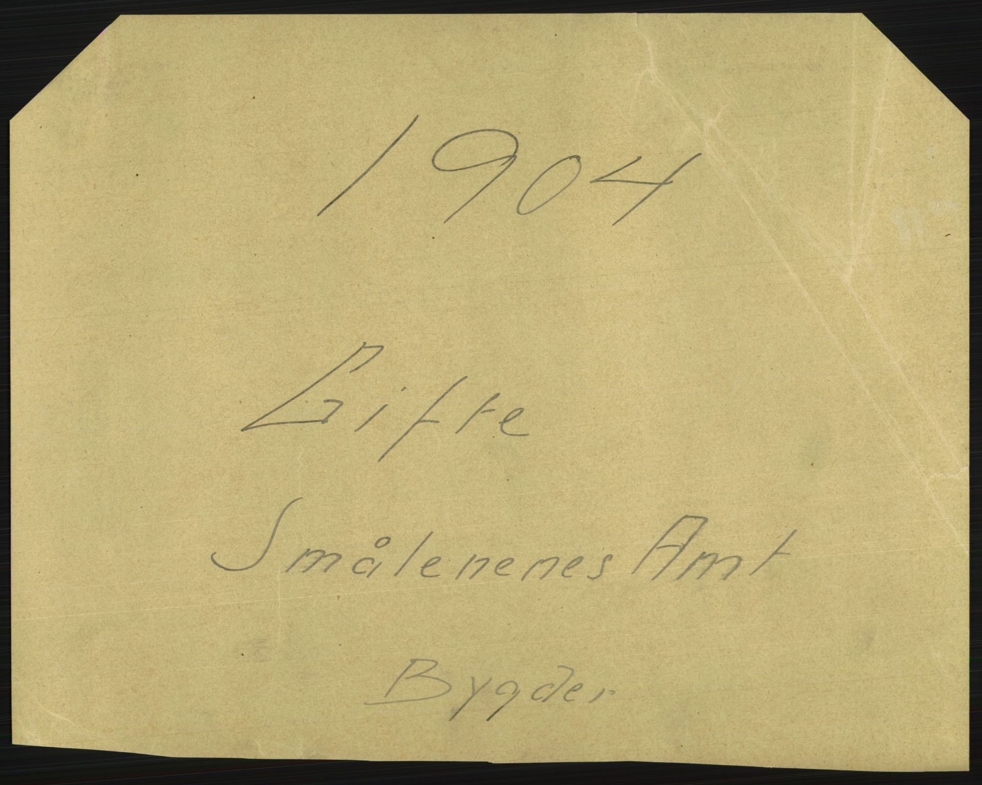 Statistisk sentralbyrå, Sosiodemografiske emner, Befolkning, AV/RA-S-2228/D/Df/Dfa/Dfab/L0001: Smålenenes amt: Fødte, gifte, døde, 1904, s. 606