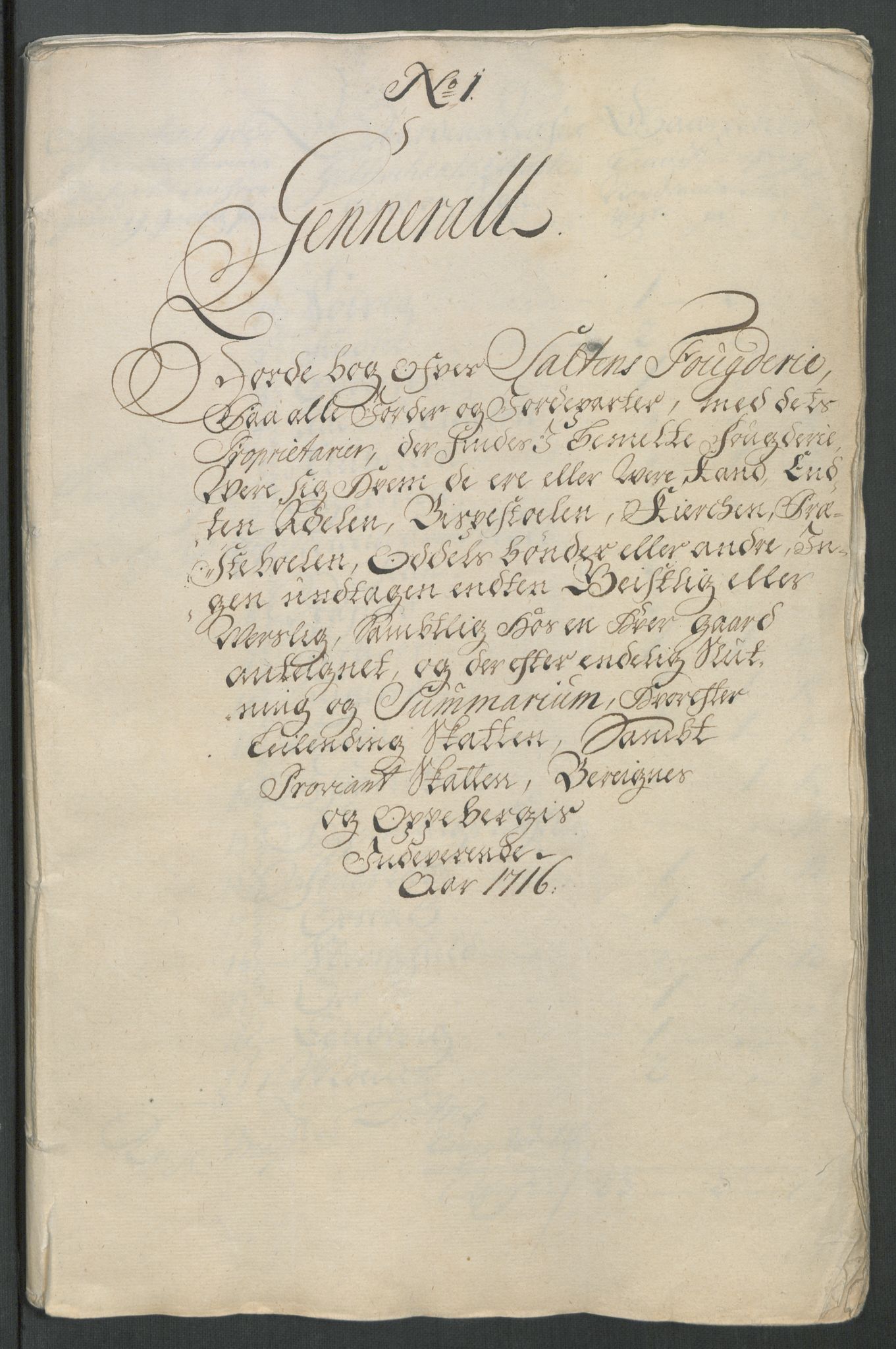 Rentekammeret inntil 1814, Reviderte regnskaper, Fogderegnskap, RA/EA-4092/R66/L4586: Fogderegnskap Salten, 1716, s. 26