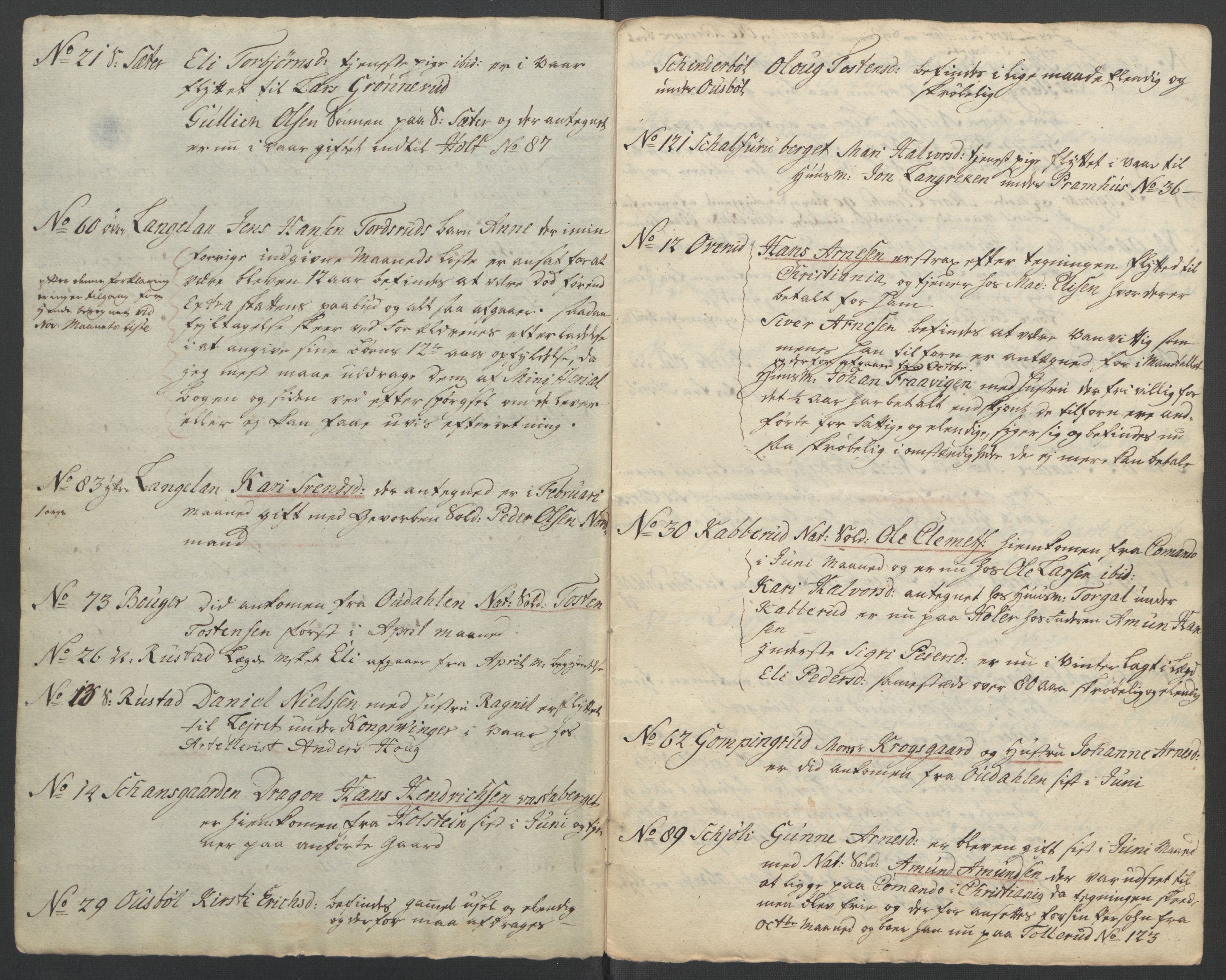 Rentekammeret inntil 1814, Reviderte regnskaper, Fogderegnskap, RA/EA-4092/R14/L0959: Ekstraskatten Solør og Odal, 1763-1770, s. 57