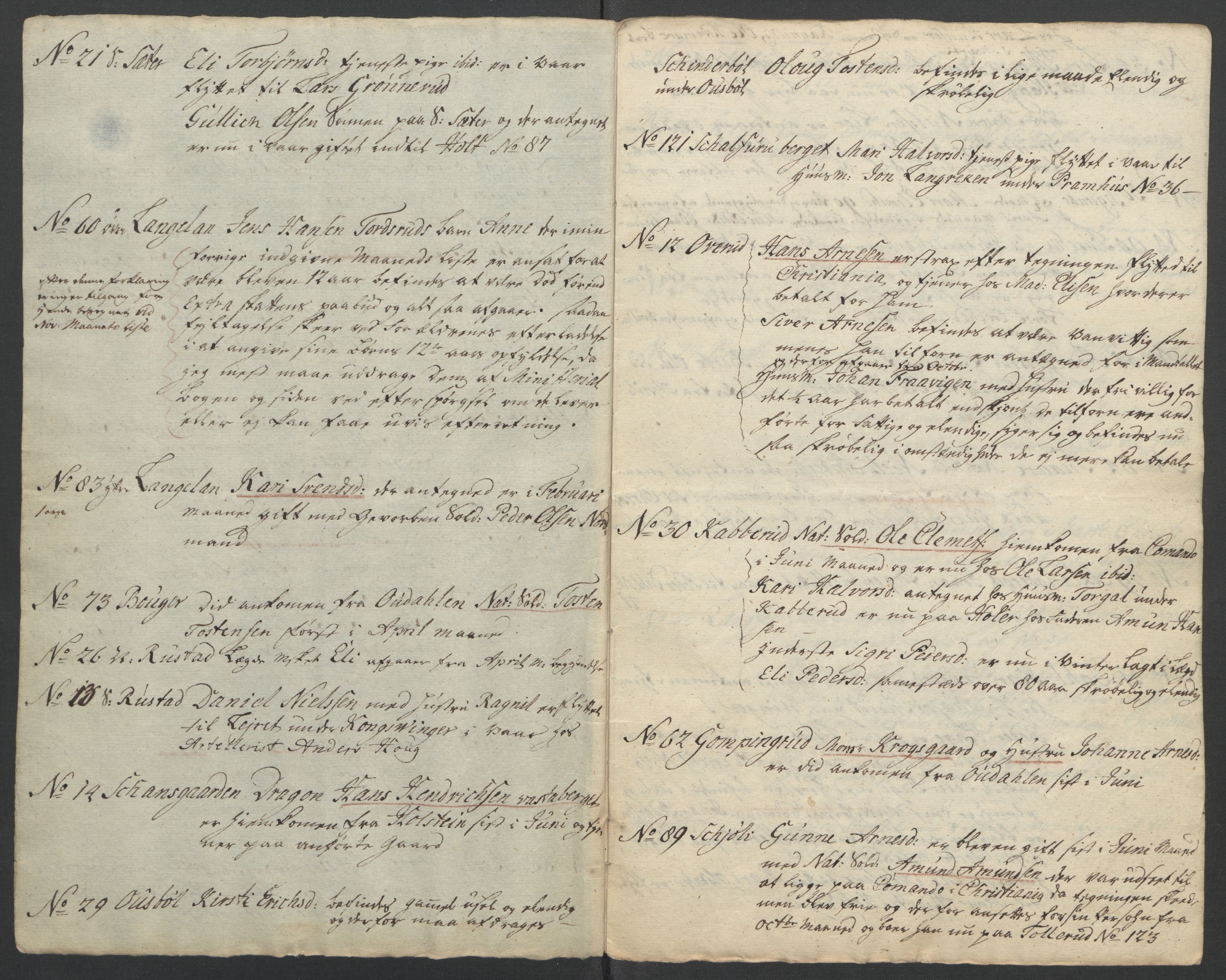 Rentekammeret inntil 1814, Reviderte regnskaper, Fogderegnskap, AV/RA-EA-4092/R14/L0959: Ekstraskatten Solør og Odal, 1763-1770, s. 57