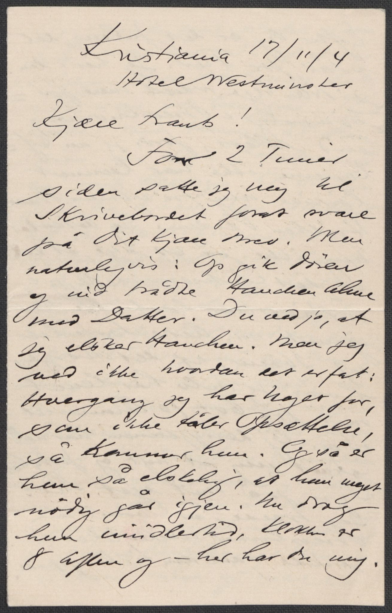 Beyer, Frants, RA/PA-0132/F/L0001: Brev fra Edvard Grieg til Frantz Beyer og "En del optegnelser som kan tjene til kommentar til brevene" av Marie Beyer, 1872-1907, s. 766