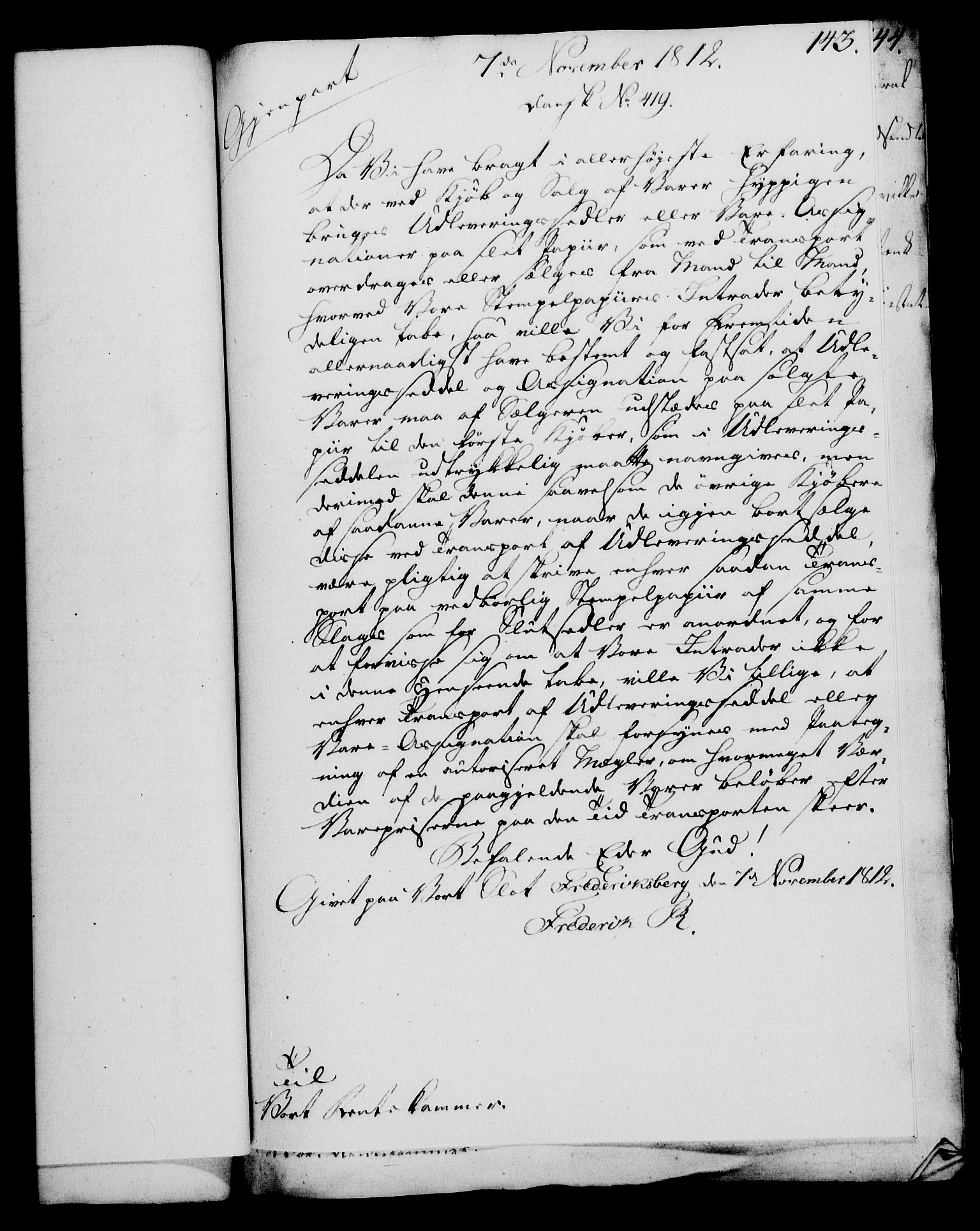 Rentekammeret, Kammerkanselliet, AV/RA-EA-3111/G/Gf/Gfa/L0094: Norsk relasjons- og resolusjonsprotokoll (merket RK 52.94), 1812, s. 550