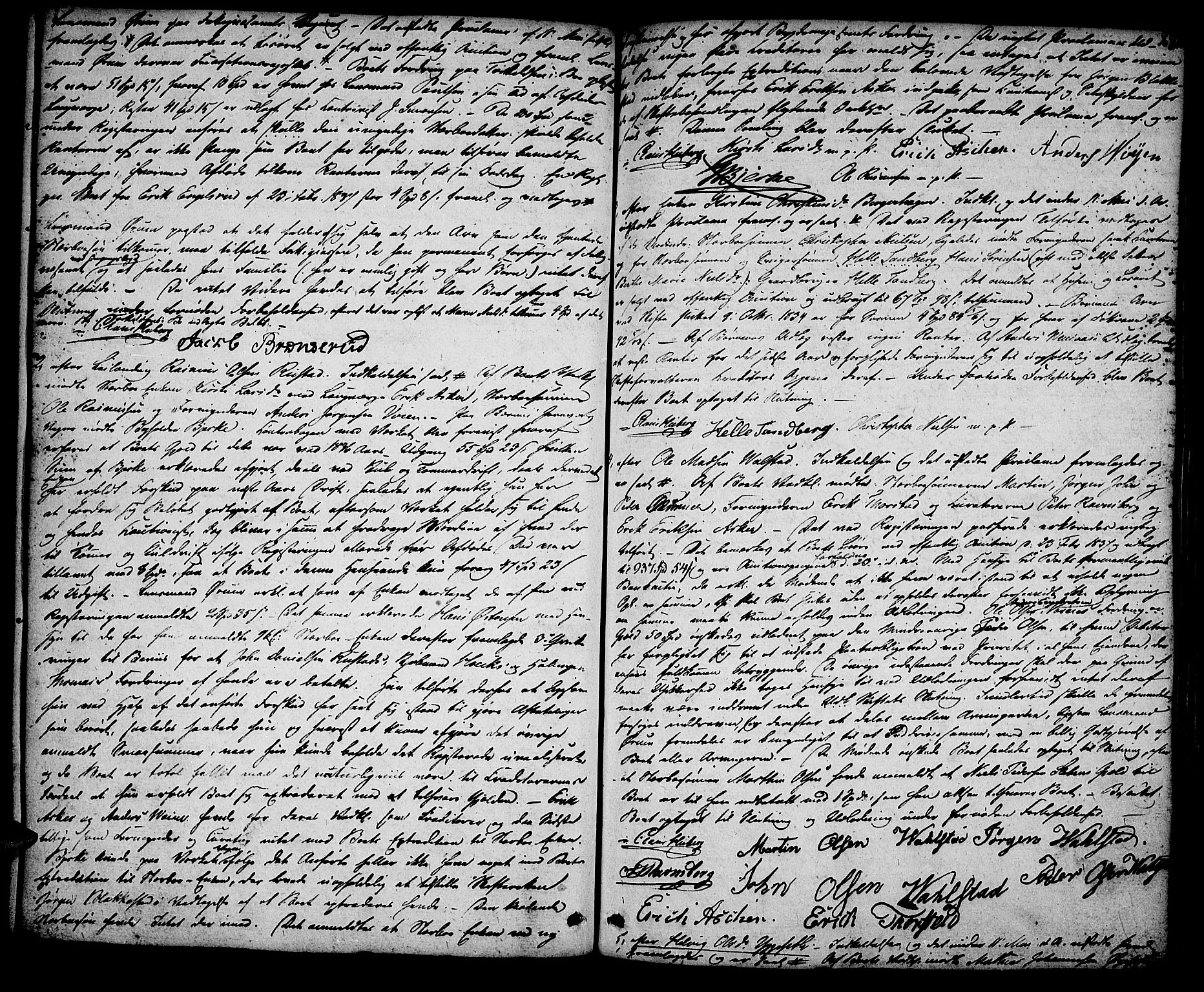 Aker sorenskriveri, AV/SAO-A-10895/H/Hb/L0020: Skifteprotokoll, 1819-1862, s. 281b-282a