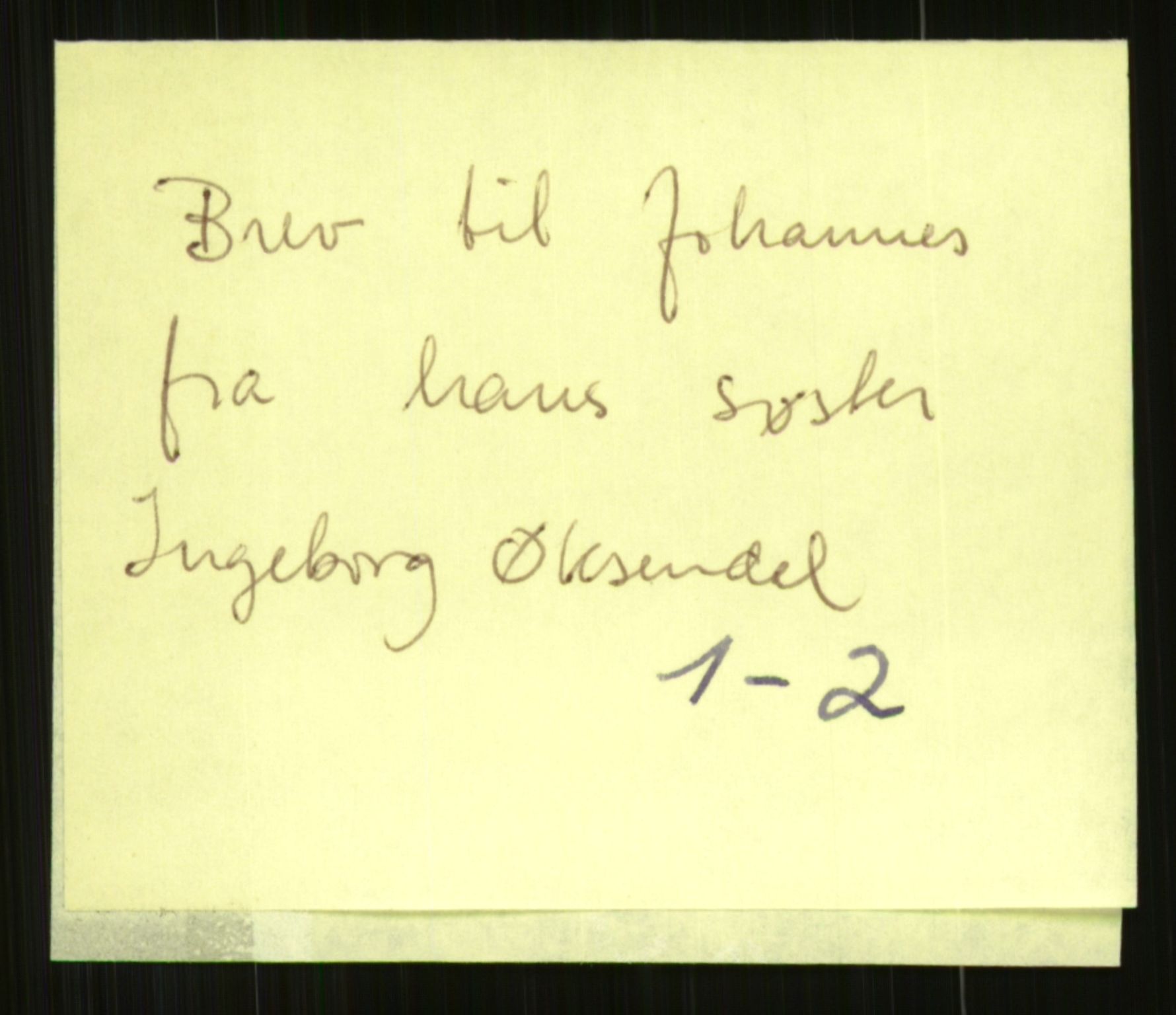 Samlinger til kildeutgivelse, Amerikabrevene, RA/EA-4057/F/L0028: Innlån fra Vest-Agder , 1838-1914, s. 143