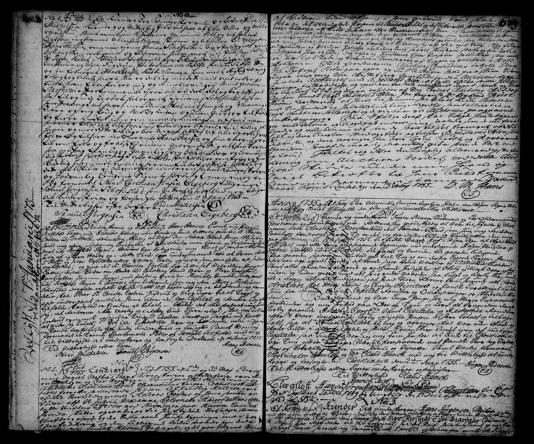 Lier, Røyken og Hurum sorenskriveri, SAKO/A-89/G/Ga/Gaa/L0002: Pantebok nr. II, 1725-1755, s. 679
