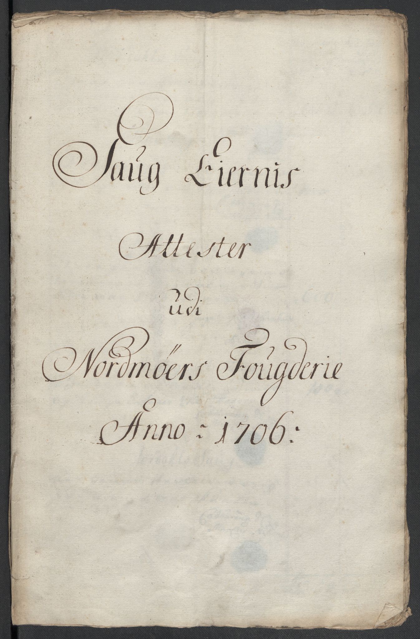 Rentekammeret inntil 1814, Reviderte regnskaper, Fogderegnskap, RA/EA-4092/R56/L3742: Fogderegnskap Nordmøre, 1706-1707, s. 81