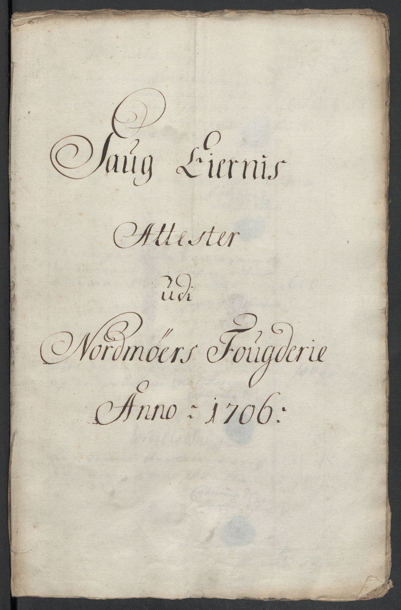 Rentekammeret inntil 1814, Reviderte regnskaper, Fogderegnskap, AV/RA-EA-4092/R56/L3742: Fogderegnskap Nordmøre, 1706-1707, s. 81