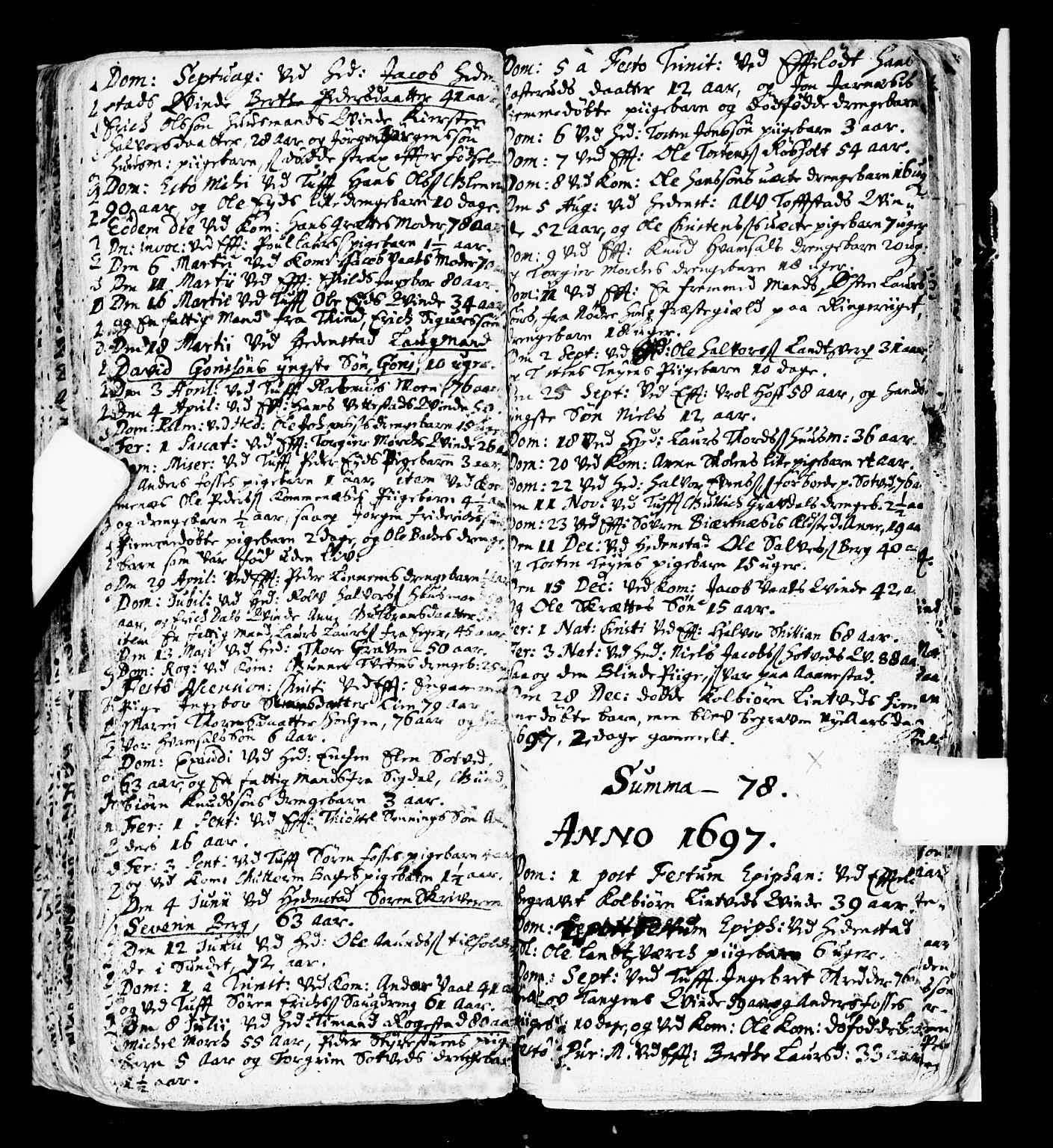 Sandsvær kirkebøker, AV/SAKO-A-244/F/Fa/L0001: Ministerialbok nr. I 1, 1665-1725, s. 205