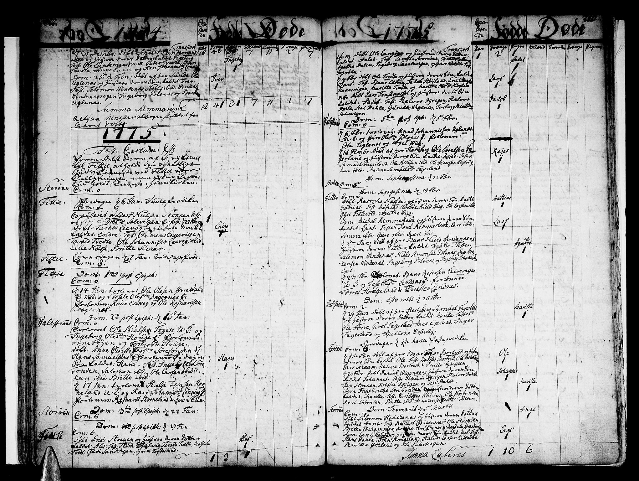 Stord sokneprestembete, SAB/A-78201/H/Haa: Ministerialbok nr. A 2, 1744-1777, s. 210
