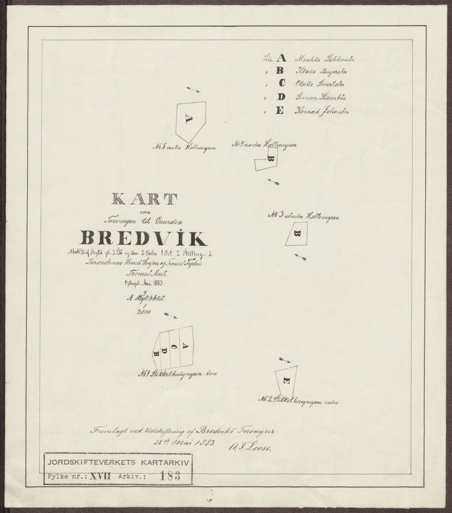 Jordskifteverkets kartarkiv, RA/S-3929/T, 1859-1988, s. 232