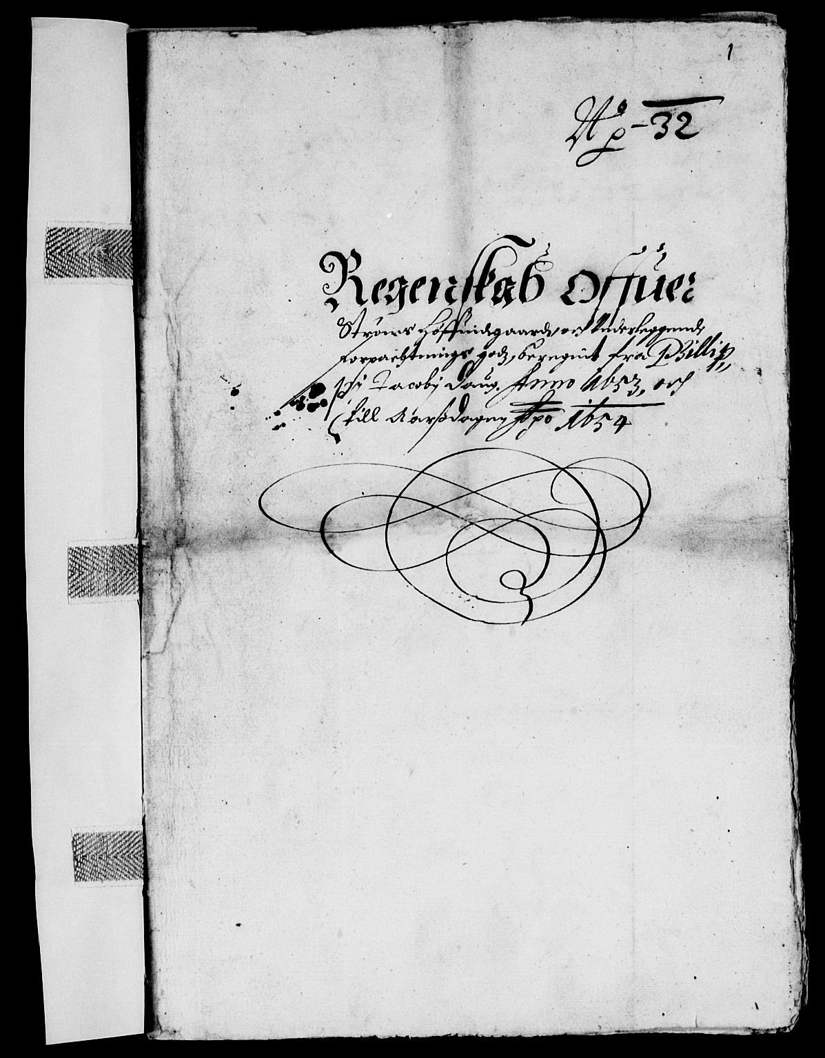 Rentekammeret inntil 1814, Reviderte regnskaper, Lensregnskaper, RA/EA-5023/R/Rb/Rba/L0226: Akershus len, 1653-1656