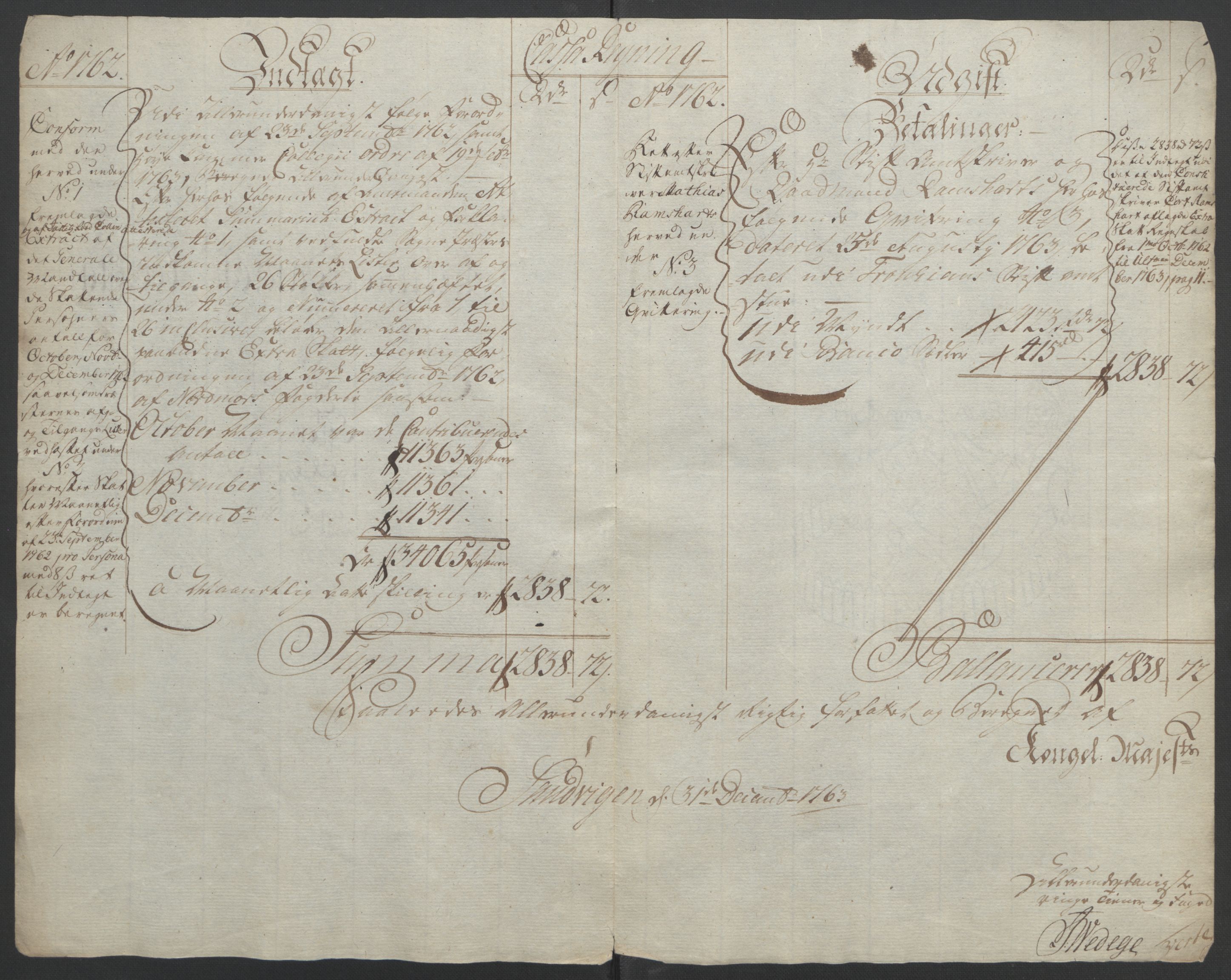 Rentekammeret inntil 1814, Reviderte regnskaper, Fogderegnskap, AV/RA-EA-4092/R56/L3841: Ekstraskatten Nordmøre, 1762-1763, s. 6