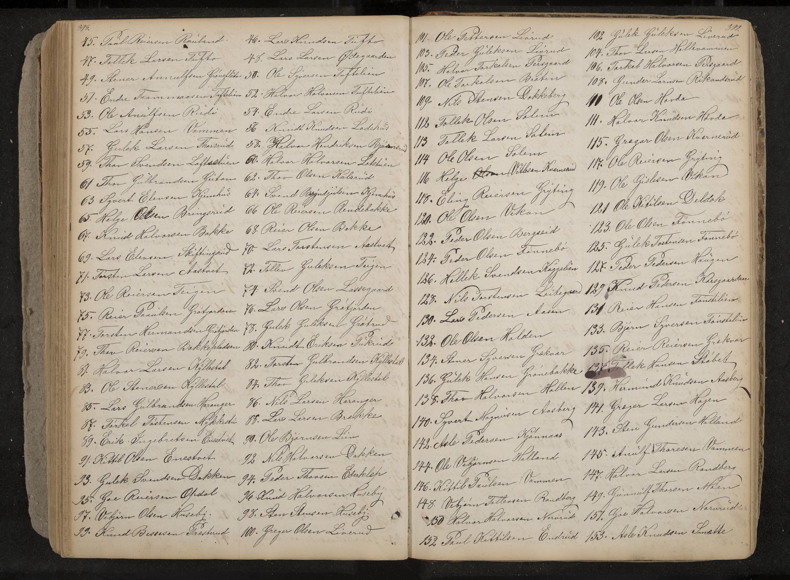 Nore og Uvdal formannskap, IKAK/0633021-1/A/L0001: Møtebok, 1859-1882, s. 398-399