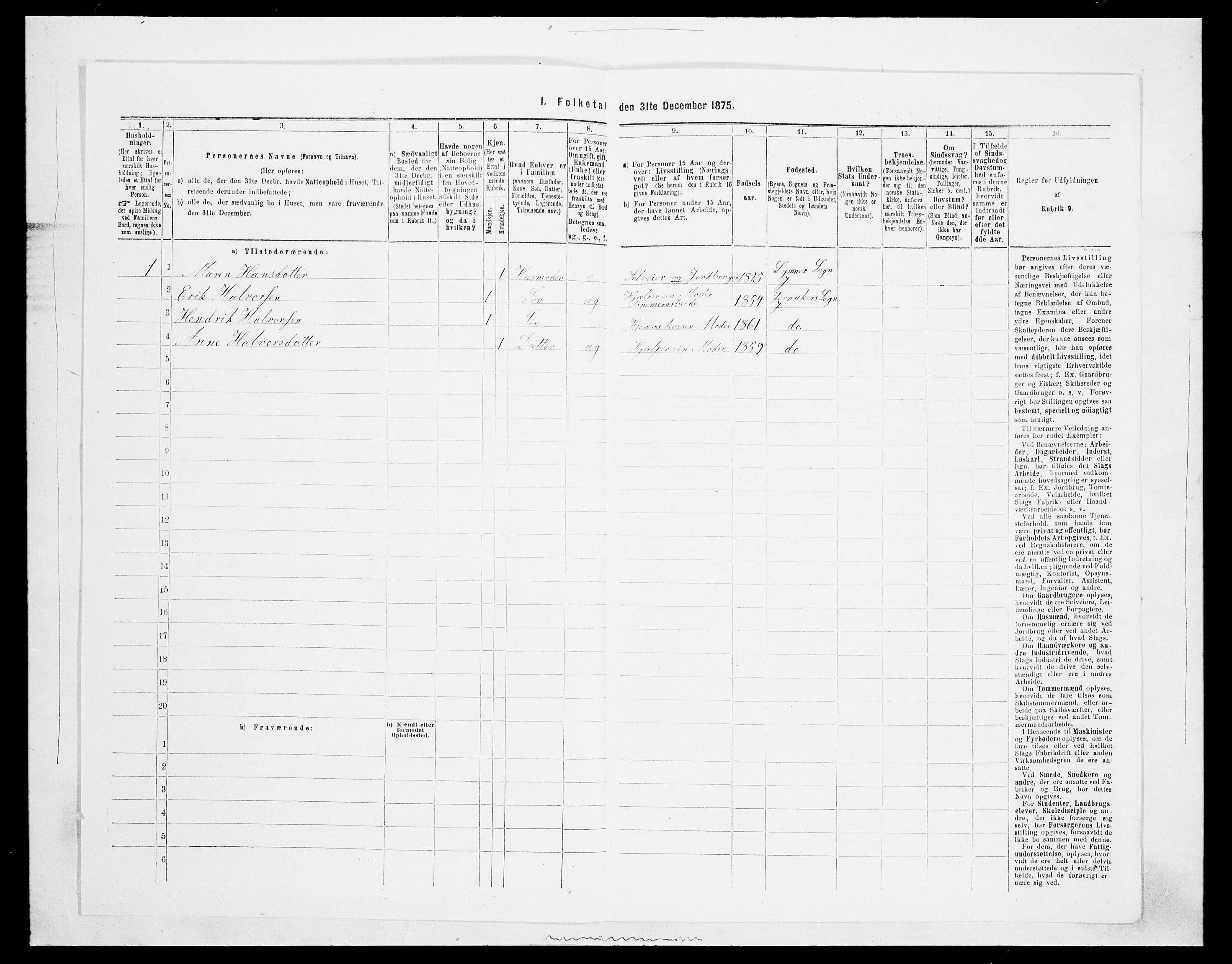 SAH, Folketelling 1875 for 0532P Jevnaker prestegjeld, 1875, s. 1519