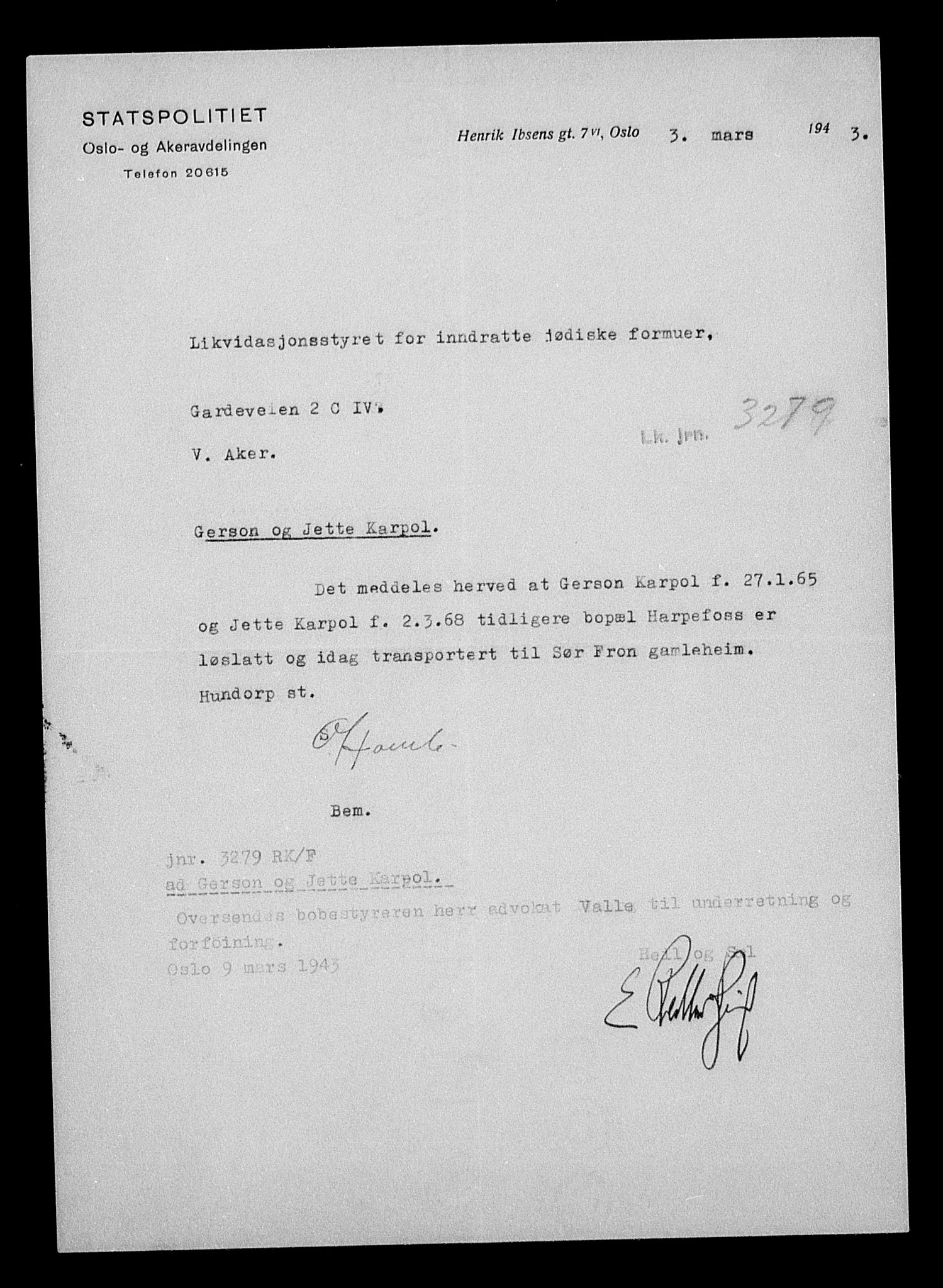 Justisdepartementet, Tilbakeføringskontoret for inndratte formuer, AV/RA-S-1564/H/Hc/Hcc/L0949: --, 1945-1947, s. 740