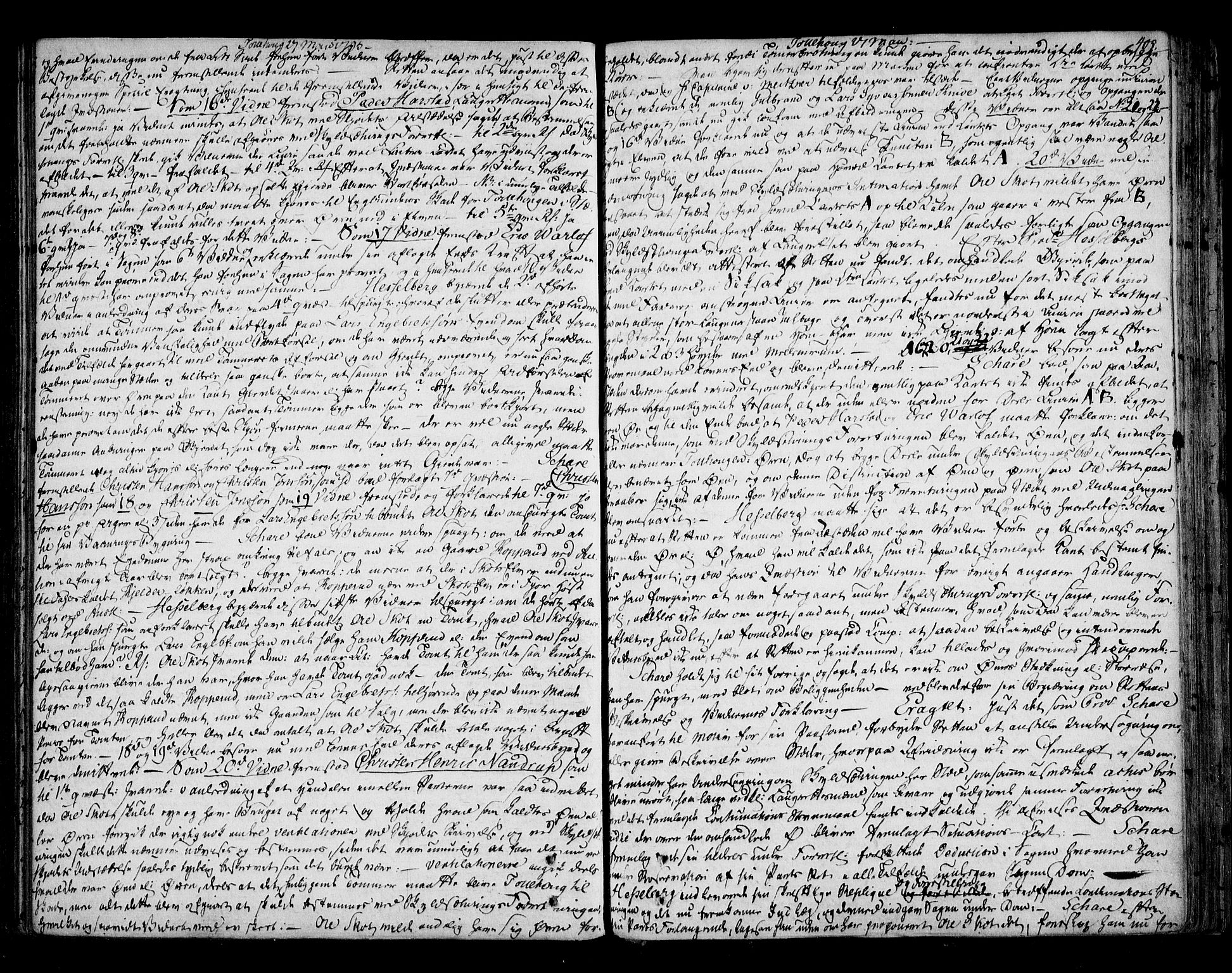 Eiker, Modum og Sigdal sorenskriveri, SAKO/A-123/F/Fa/Fab/L0012: Tingbok, 1789-1796, s. 405