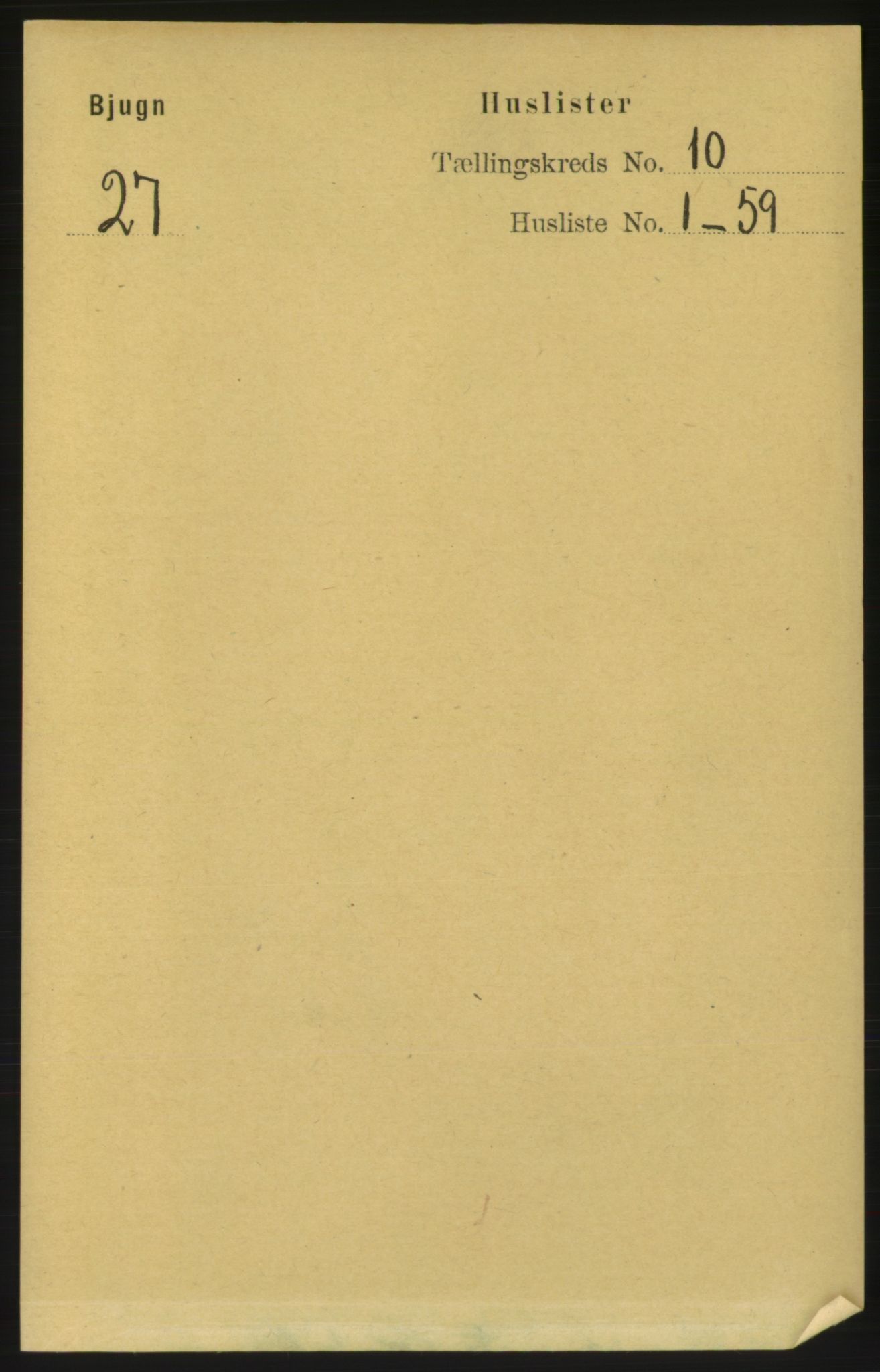RA, Folketelling 1891 for 1627 Bjugn herred, 1891, s. 2650