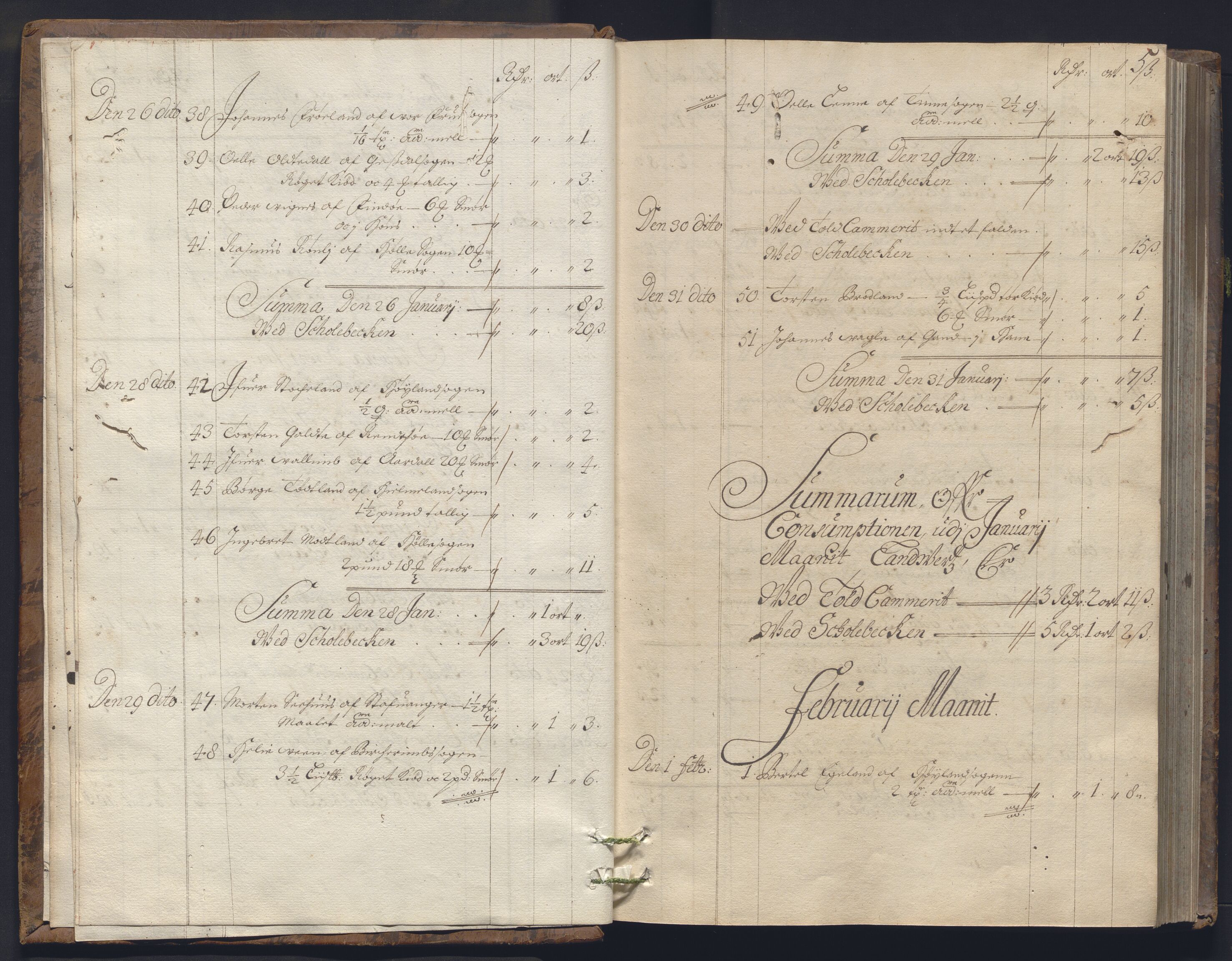 Rentekammeret inntil 1814, Reviderte regnskaper, Byregnskaper, AV/RA-EA-4066/R/Ro/L0331: [O24] Konsumpsjonsregnskap, 1684, s. 6